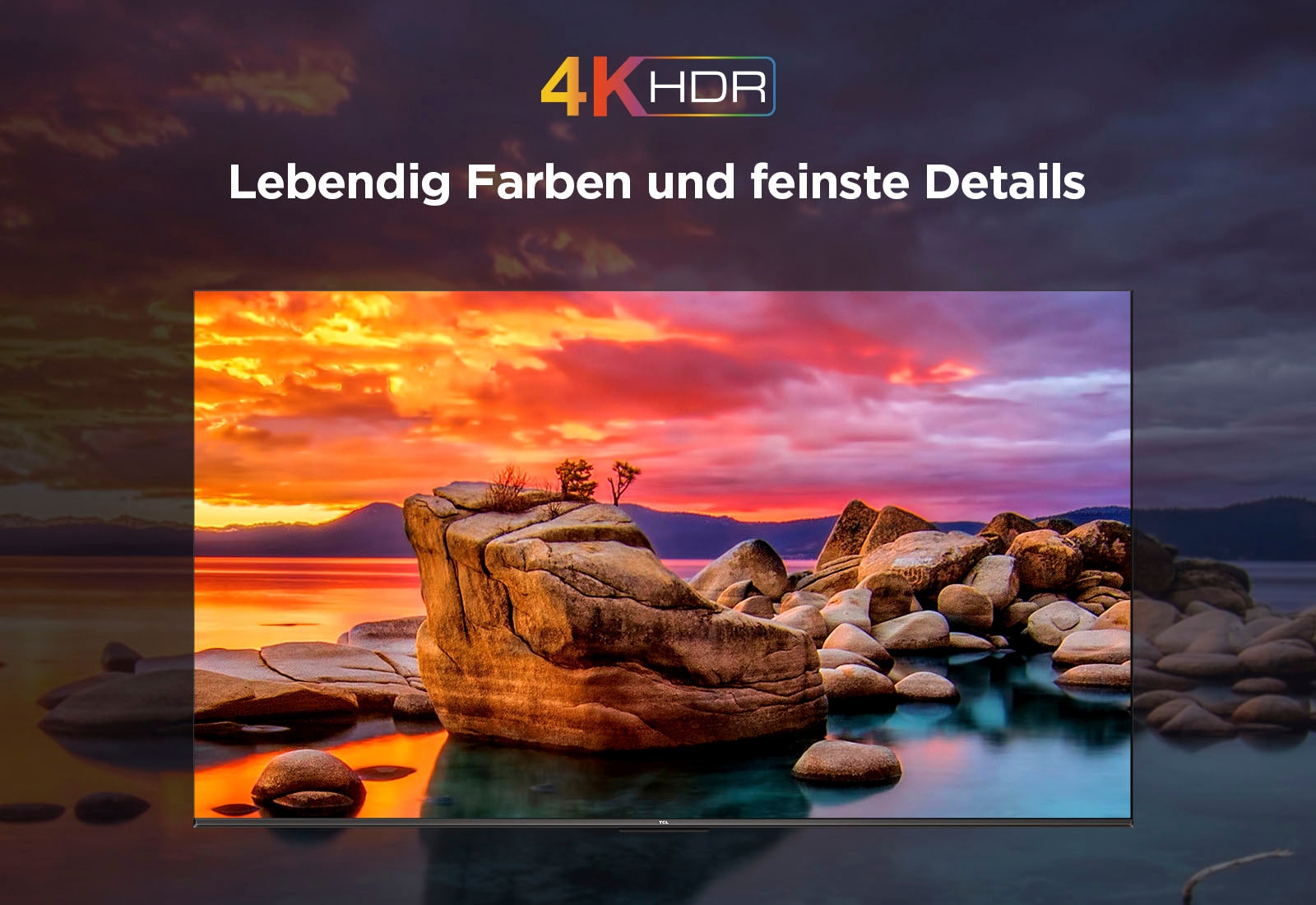 TCL LED-Fernseher »65V6BX1«, 4K Ultra HD, Google TV-Smart-TV
