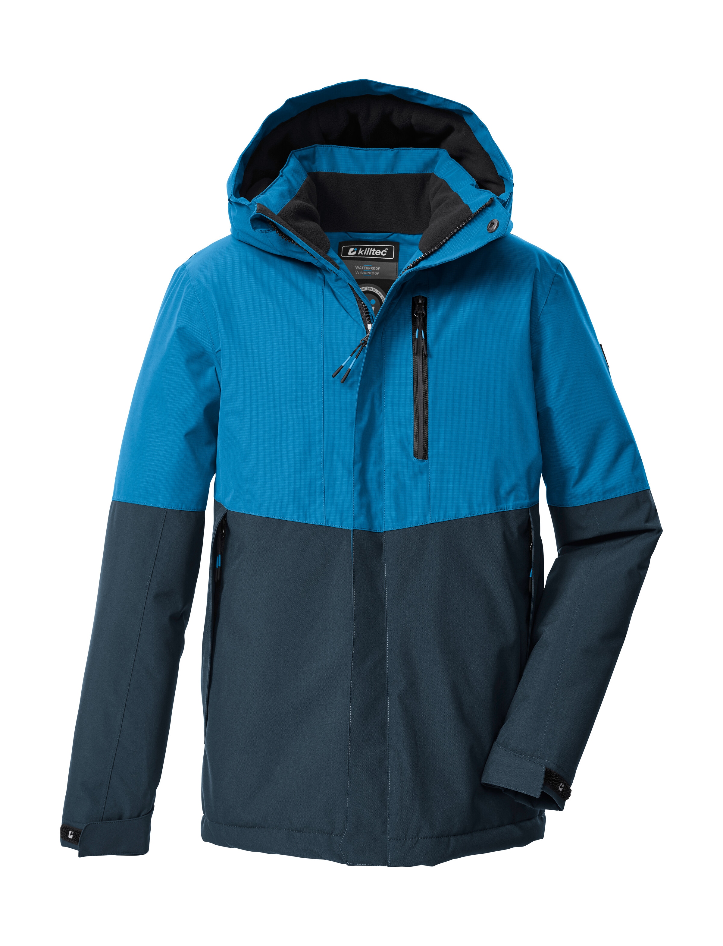 Killtec Funktionsjacke »KOW 222 BYS JCKT« Wind- u. wasserdichte Kinderjacke mit Fleece, reflektierender Print