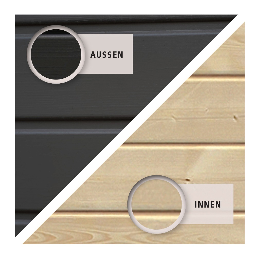 Karibu Gartenhaus »Nordsee 4«