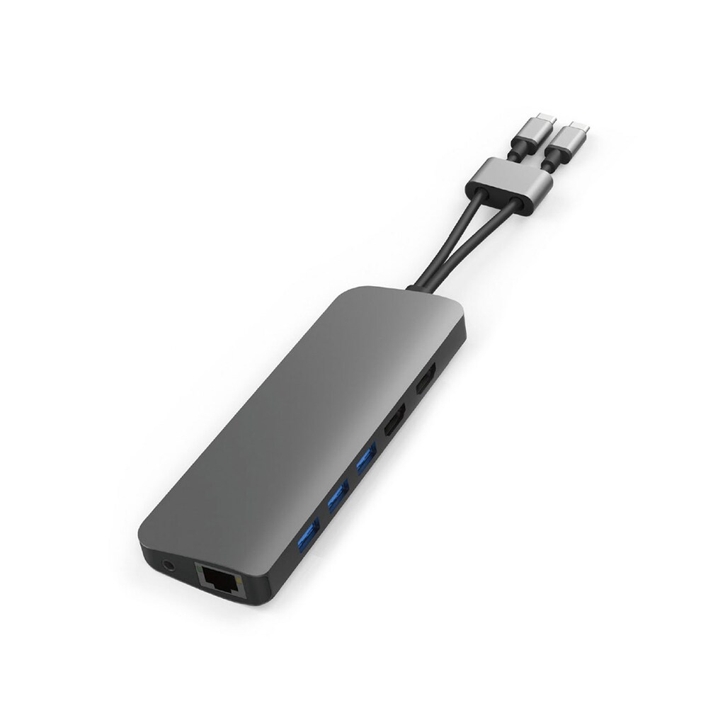 Hyper Notebook-Adapter »HyperDrive Viper 10-in-2 USB-C Hub«, USB-C zu 3,5-mm-Klinke-HDMI-RJ-45 (Ethernet)-USB Typ A-USB-C