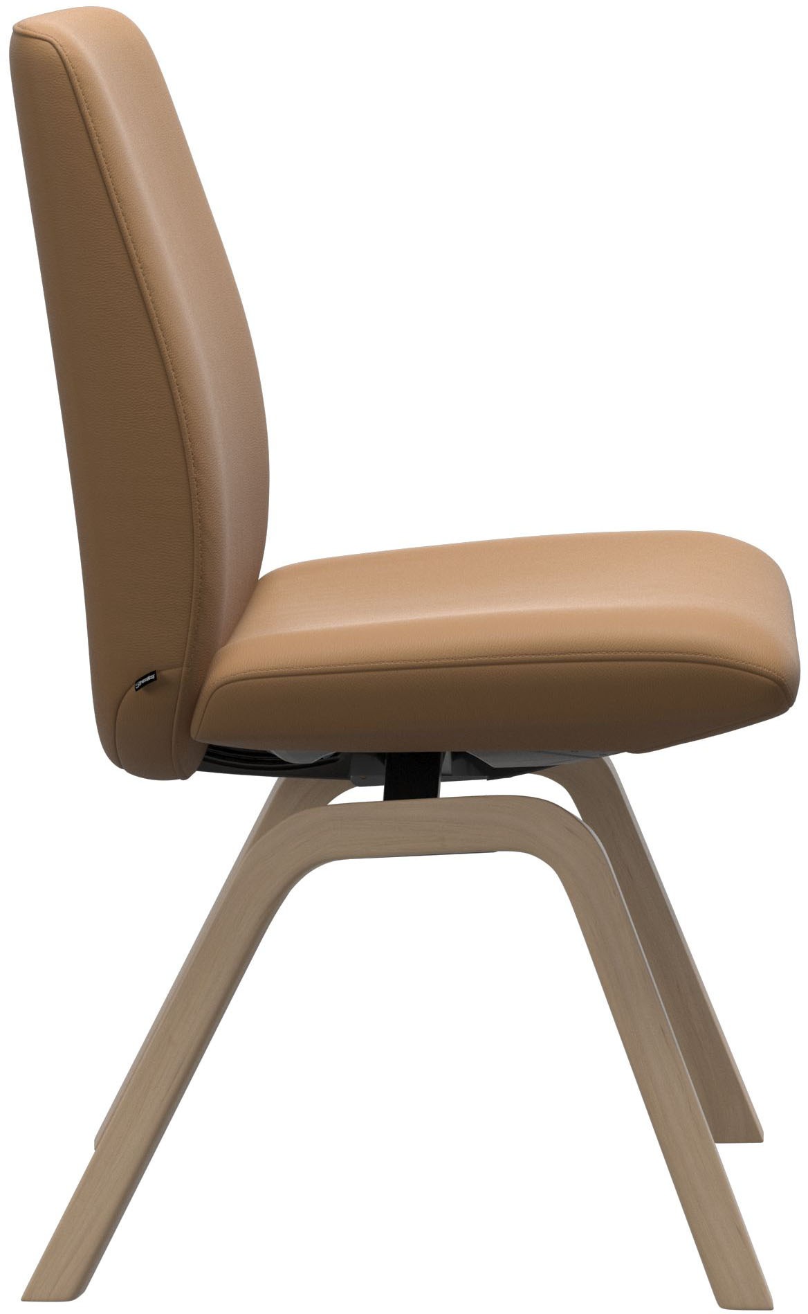 Stressless® Polsterstuhl »Laurel«, Leder PALOMA, Low Back, Größe L, mit schräggestellten Beinen in Eiche gekalkt