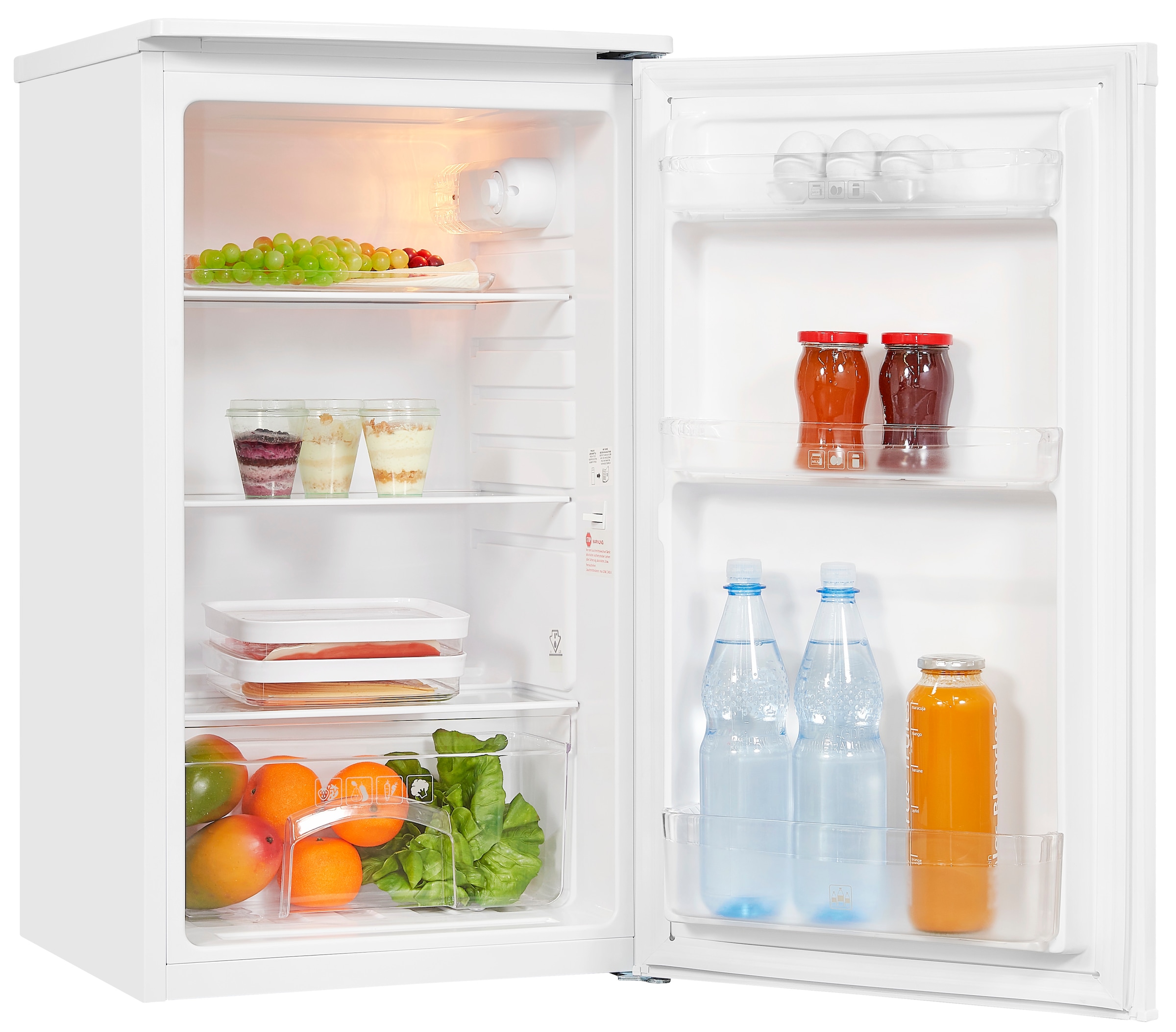 exquisit Vollraumkühlschrank »KS116-V-041E weiss«, 88 L Volumen
