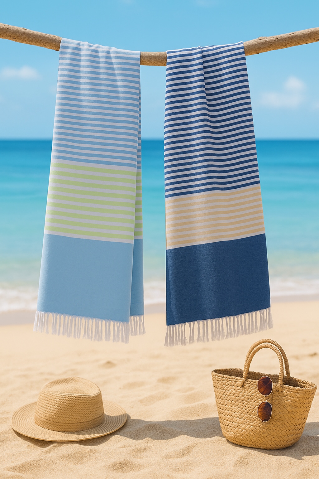 ROSS Hamamtuch »Hamamtuch Steifen« aus feinster Baumwolle