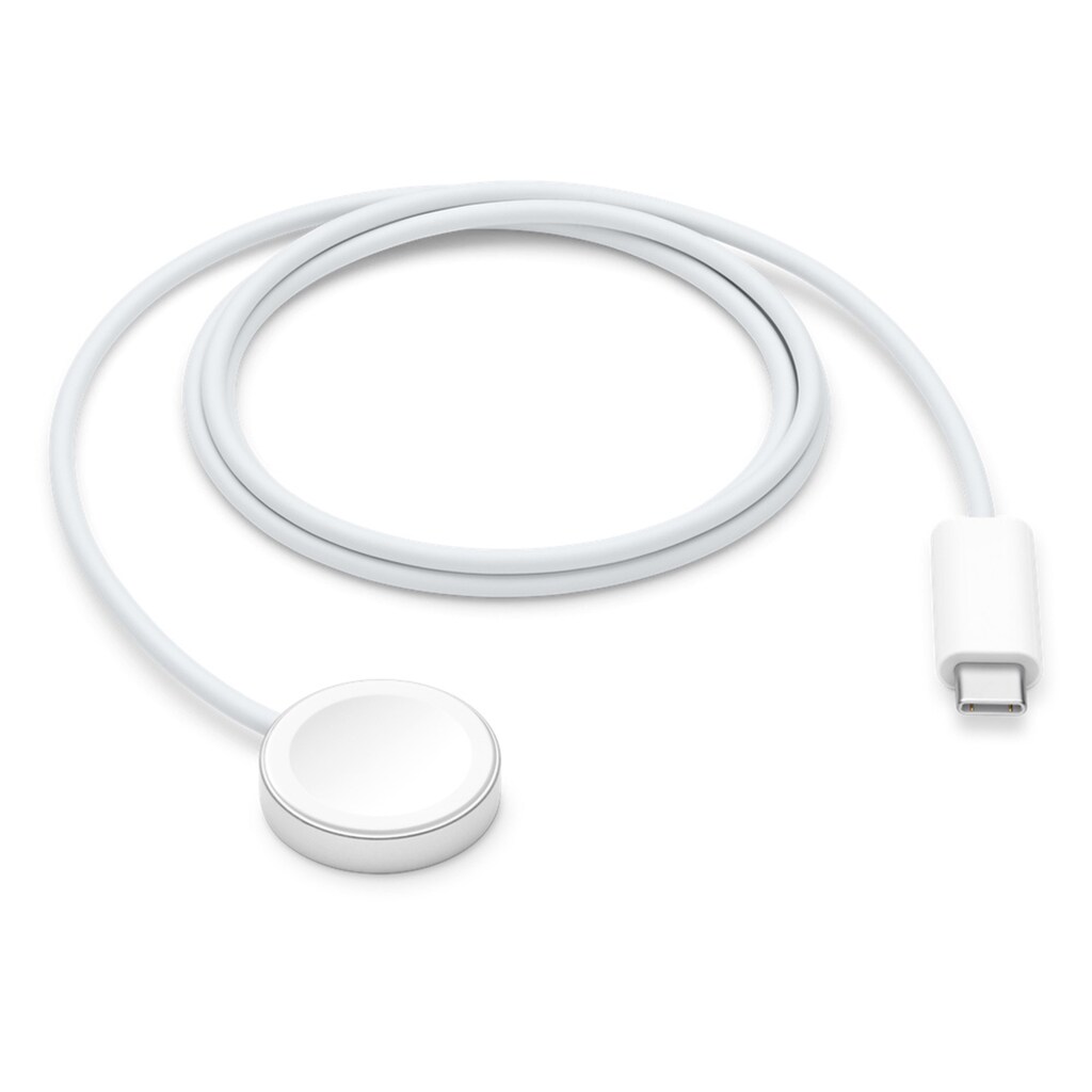 Apple Smartphone-Kabel »Magnetisches Schnellladegerät auf USB‑C Kabel (1 m)«, 100 cm, MLWJ3ZM/A
