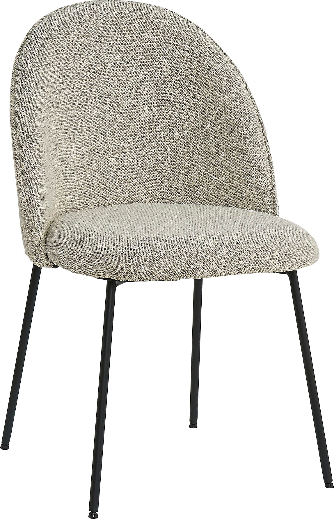 TOM TAILOR HOME Polsterstuhl (Set) 2 Stk.mit abgerundeter Rückenlehne