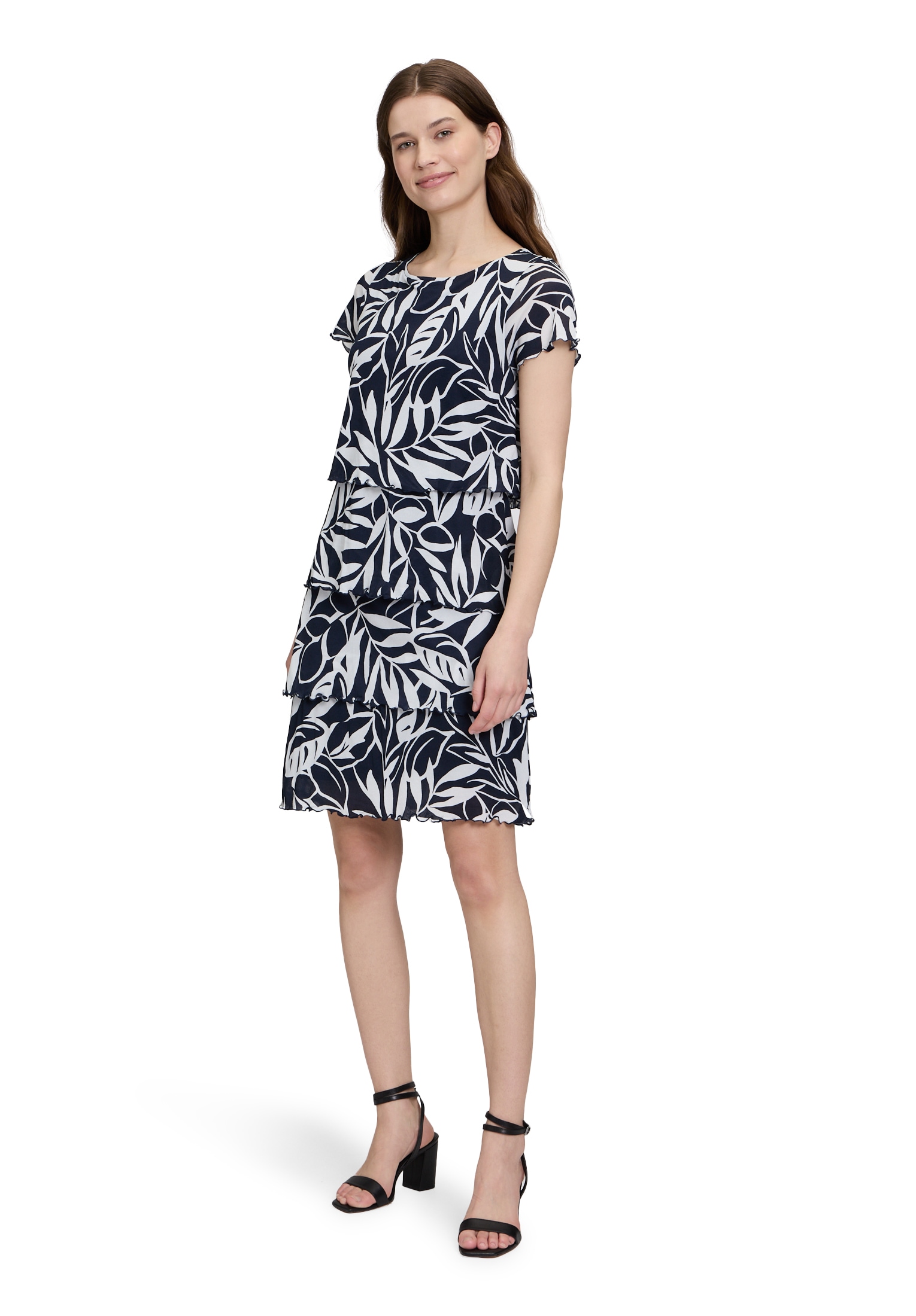 Betty Barclay Midikleid »Stufenkleid mit U-Boot-Ausschnitt«