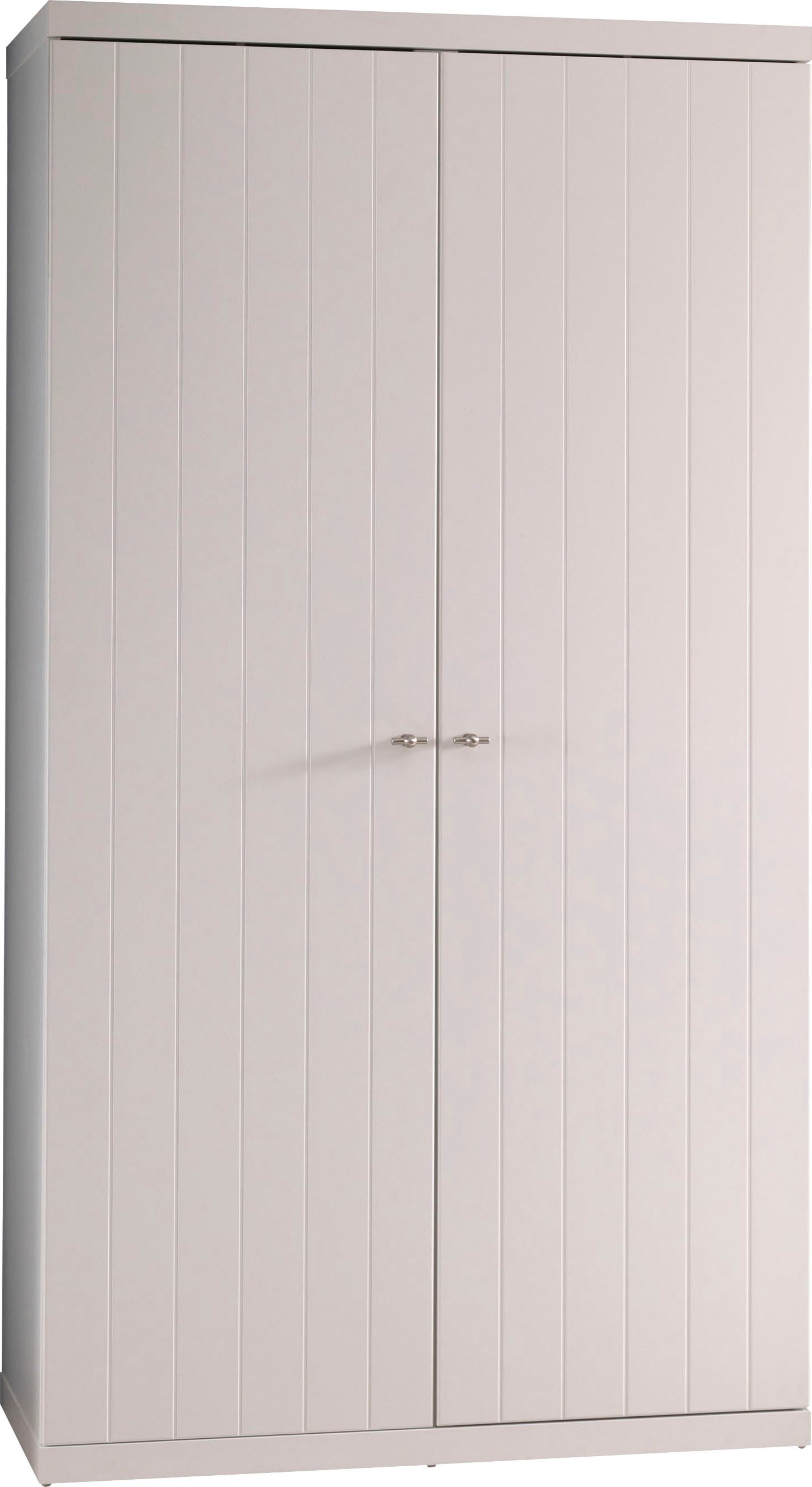 Vipack Kleiderschrank, (Made in Europe), Kleiderschrank mit 2 Türen, Hängemöglichkeit und Wäschefächern