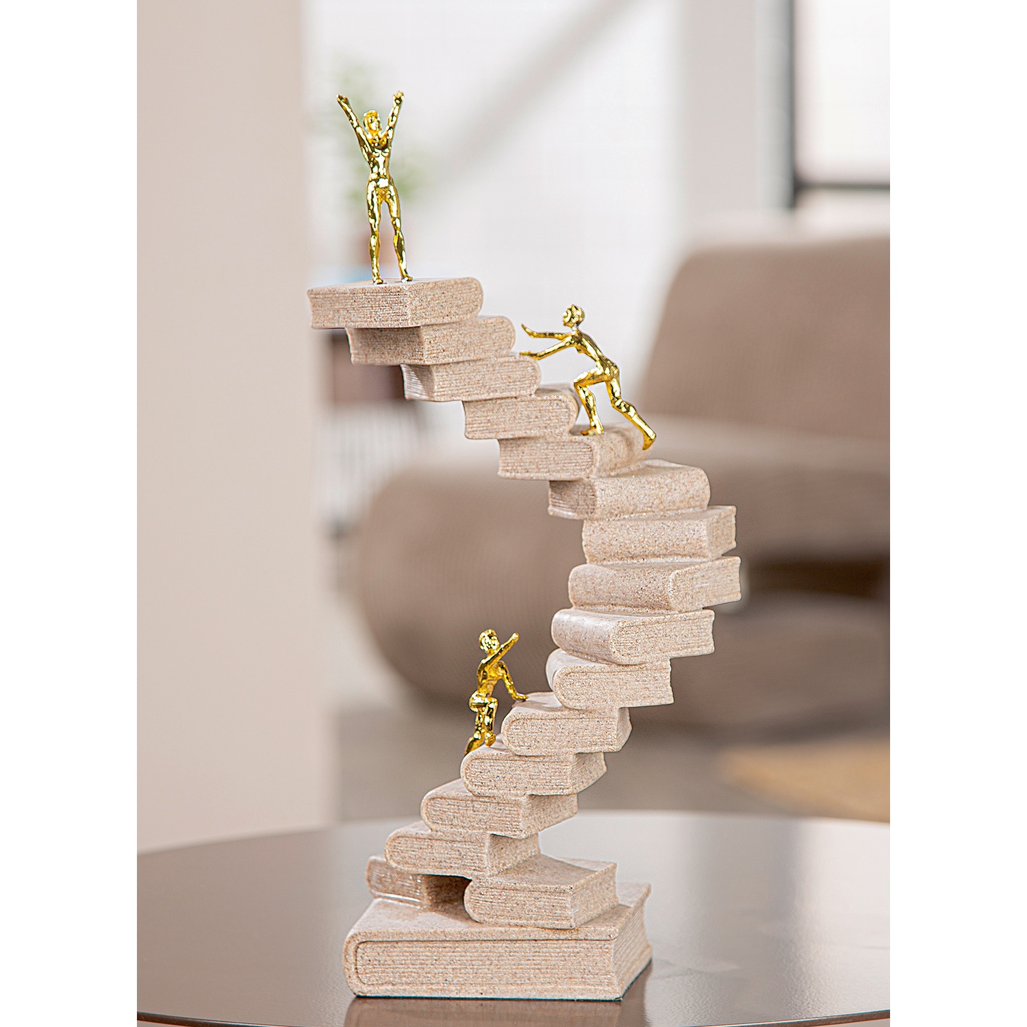 GILDE Dekofigur »Skulptur Path of Knowledge« Höhe: 30 cm