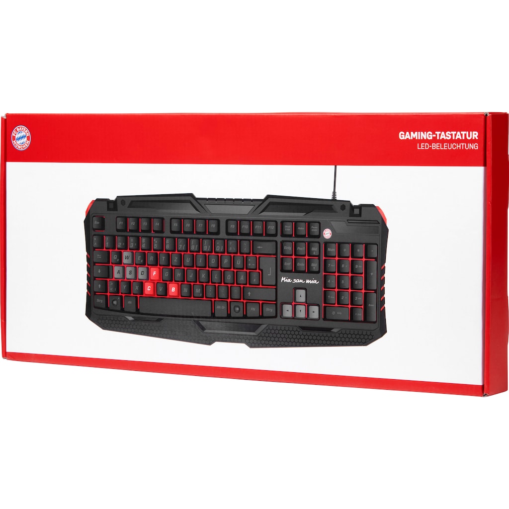 Snakebyte Gaming-Tastatur »FC Bayern München PC-Gaming Tastatur«