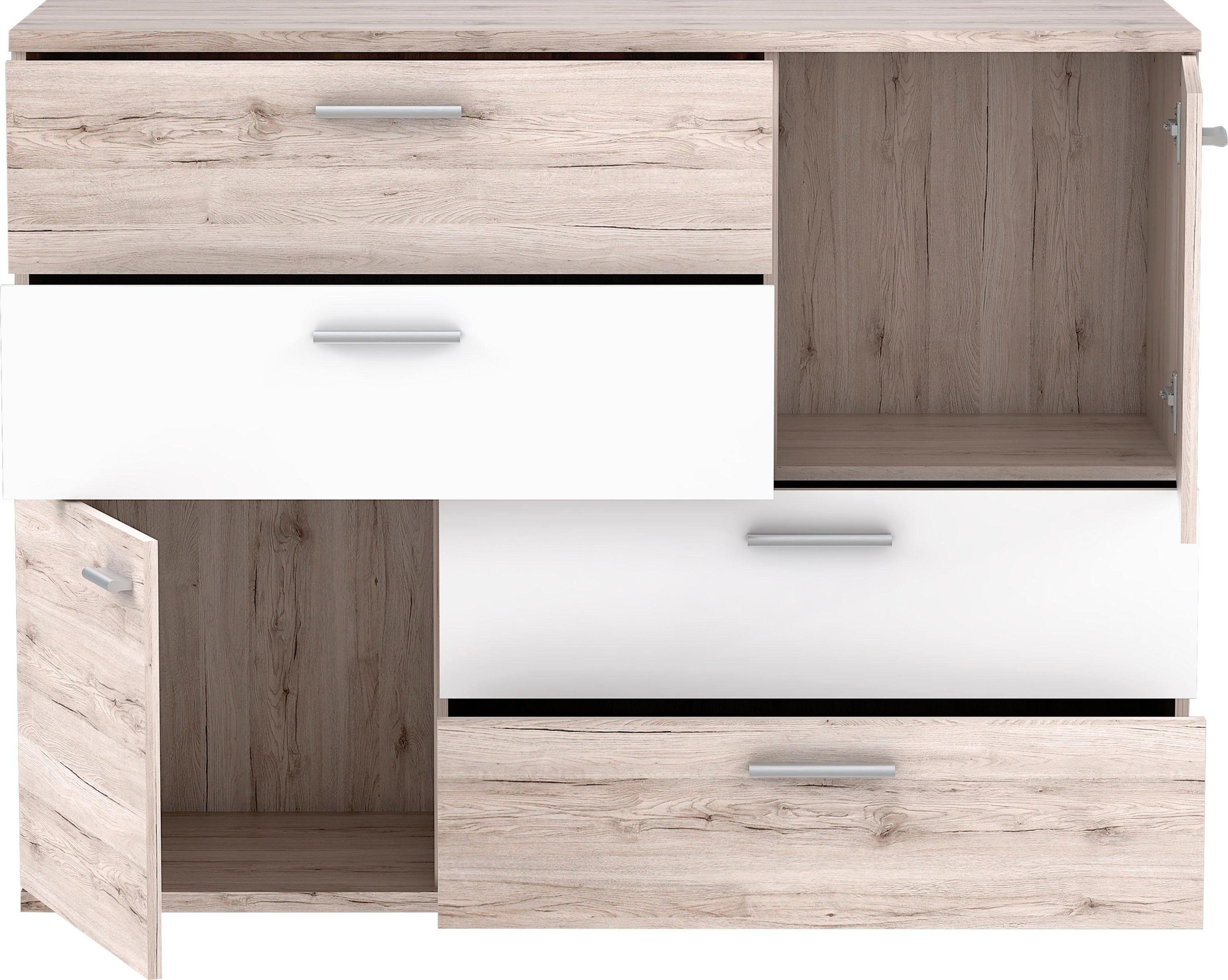 FORTE Kommode »Skive« Breite ca. 125 cm