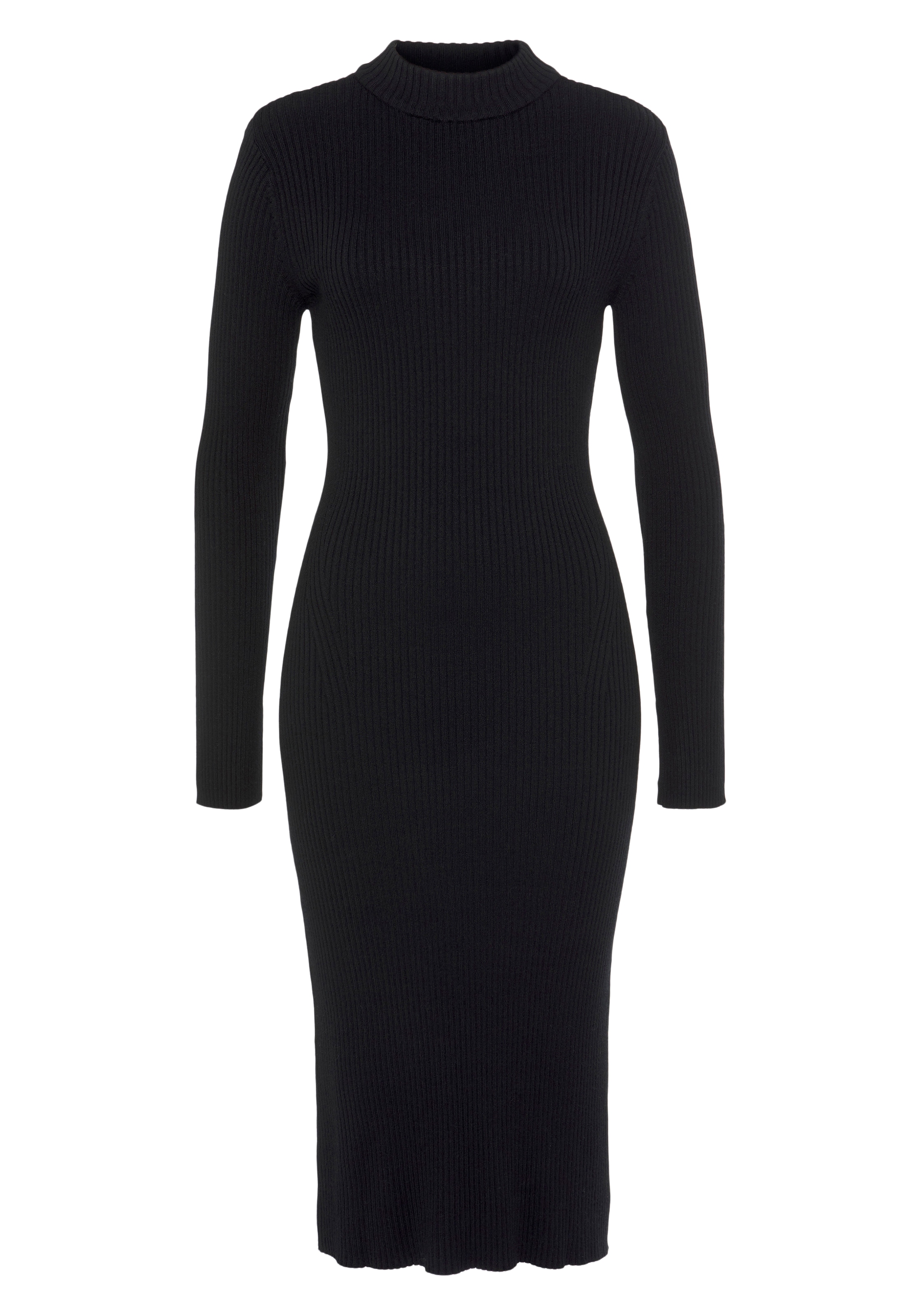 HECHTER PARIS Strickkleid, mit Gehschlitz