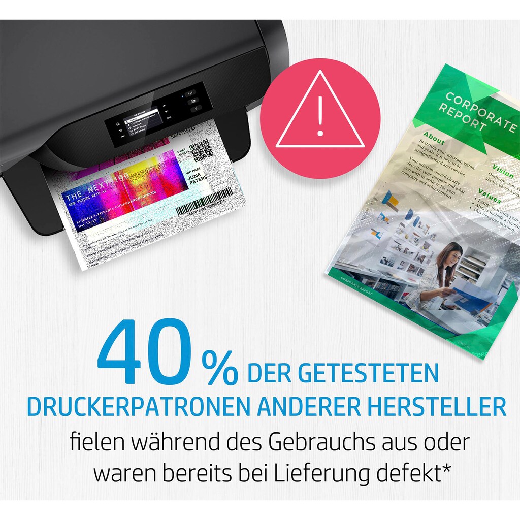 HP Tintenpatrone »967XL«, (1 St.), original Druckerpatrone 967 schwarz XL