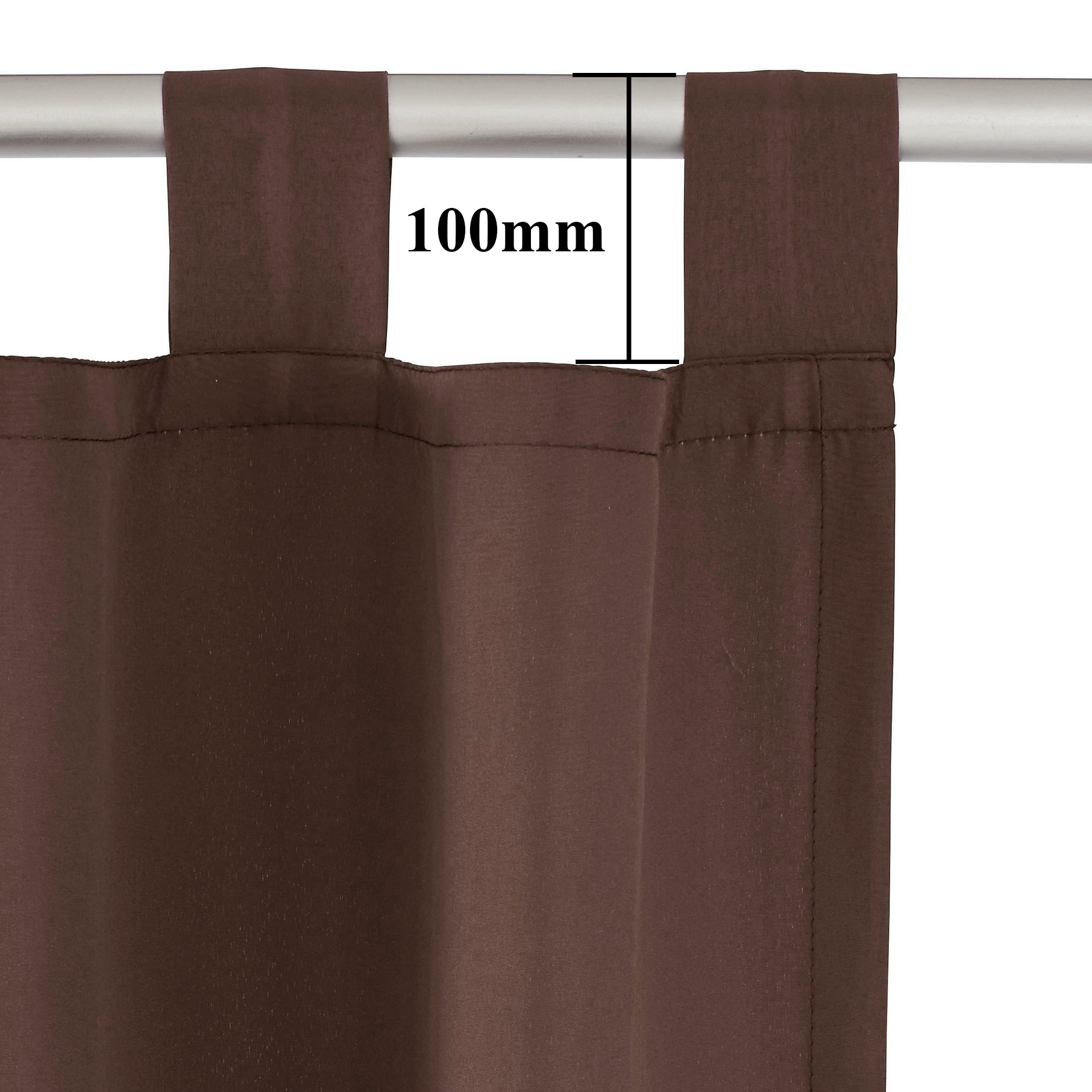 OTTO home Vorhang »Parry« Schlaufen 2 Stk. tlg. 2-er Set, blickdicht, monochrom, basic