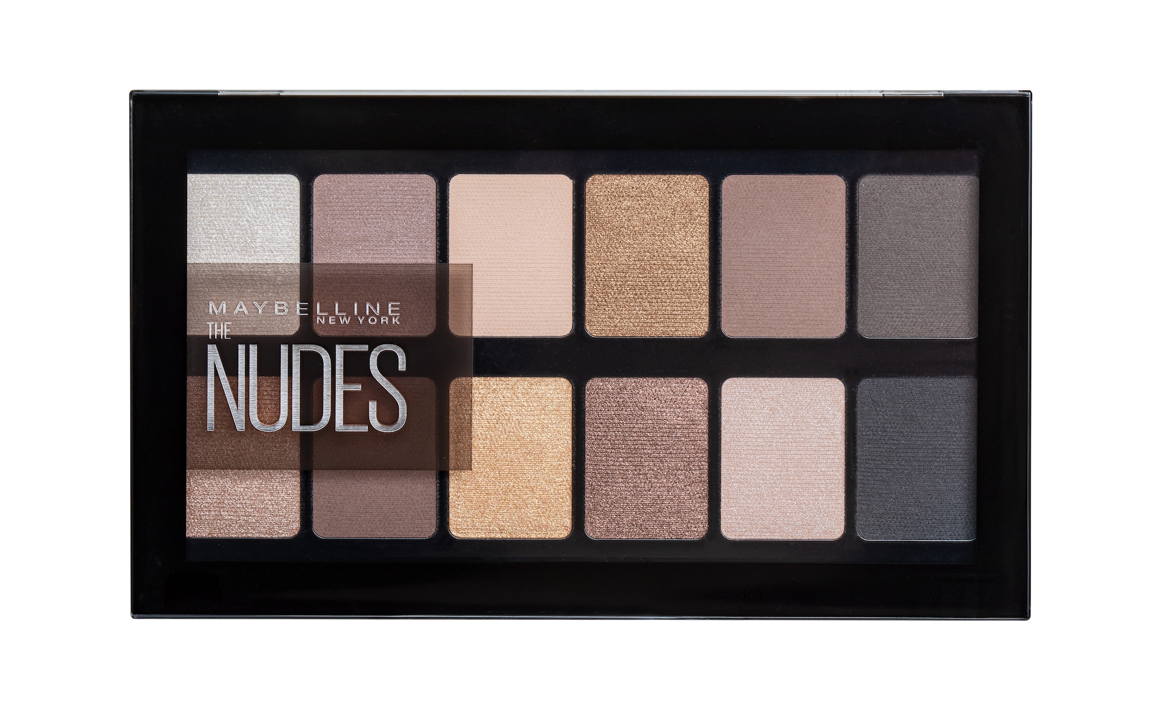 MAYBELLINE NEW YORK Lidschatten-Palette »THE NUDES« mit warmen Erdtönen