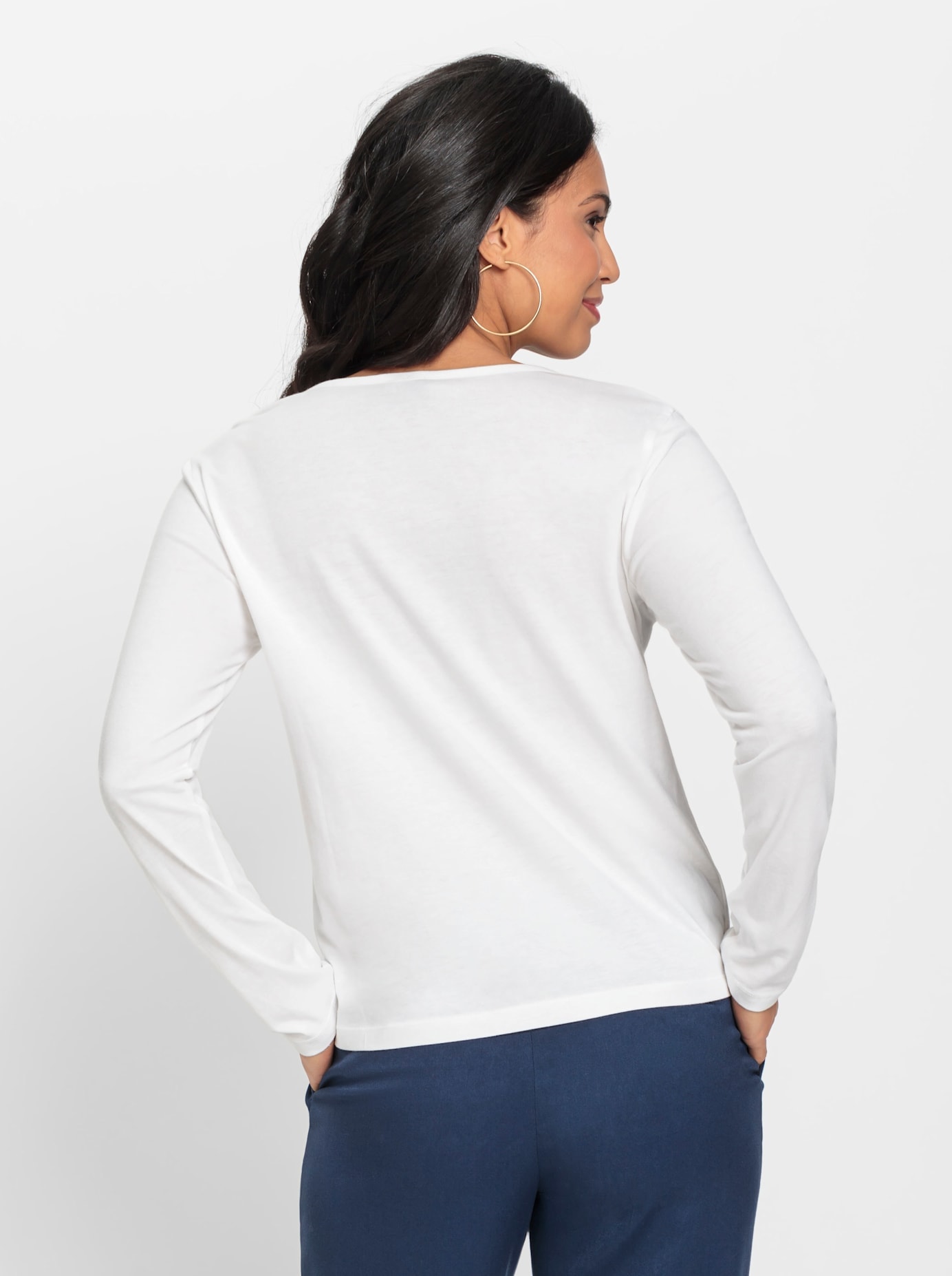 Lady Langarmshirt »Shirt«, (1 tlg.)