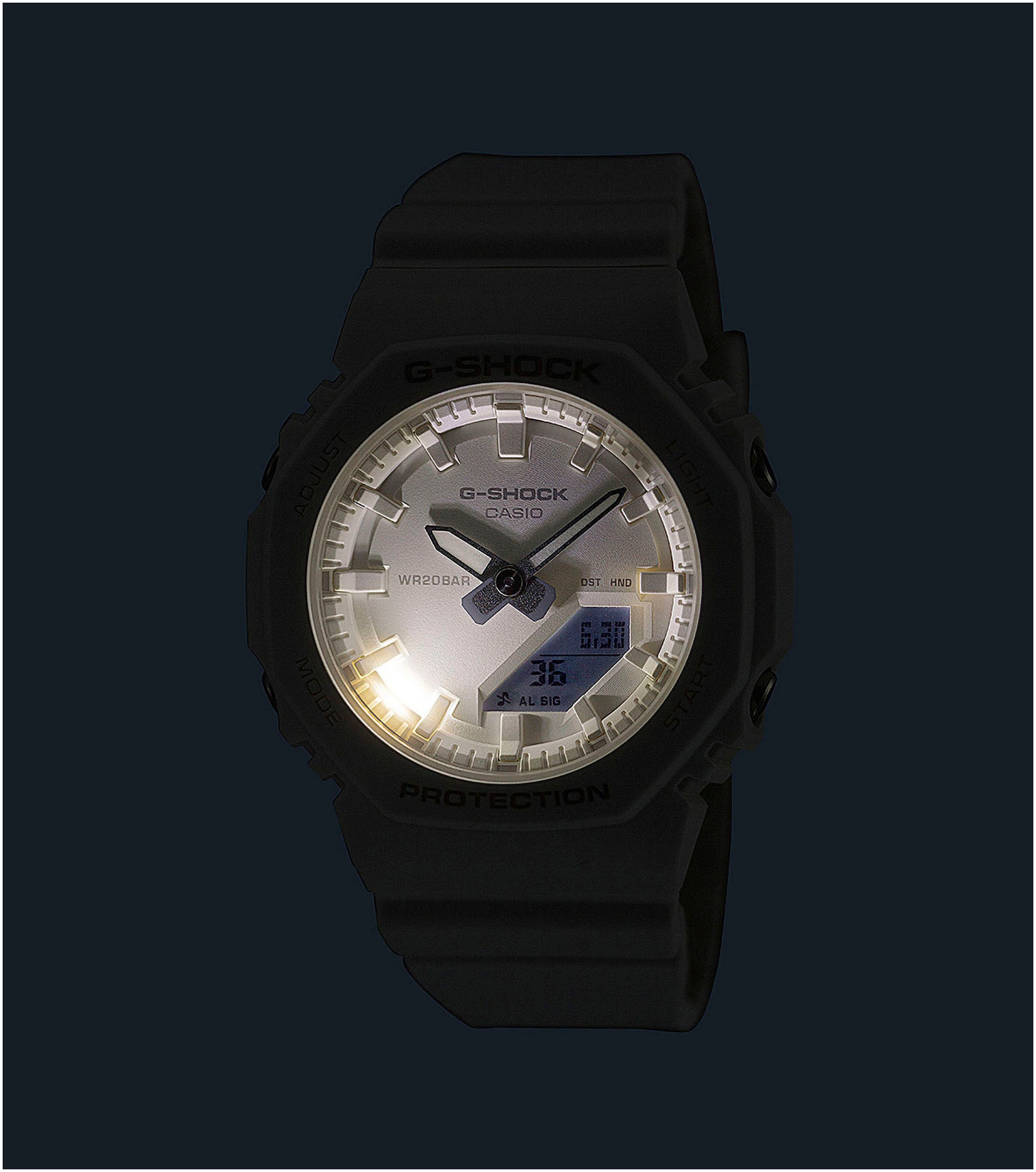 CASIO G-SHOCK Chronograph, Quarzuhr, Armbanduhr, Damenuhr, Herrenuhr, Stoppfunktion, Resinband