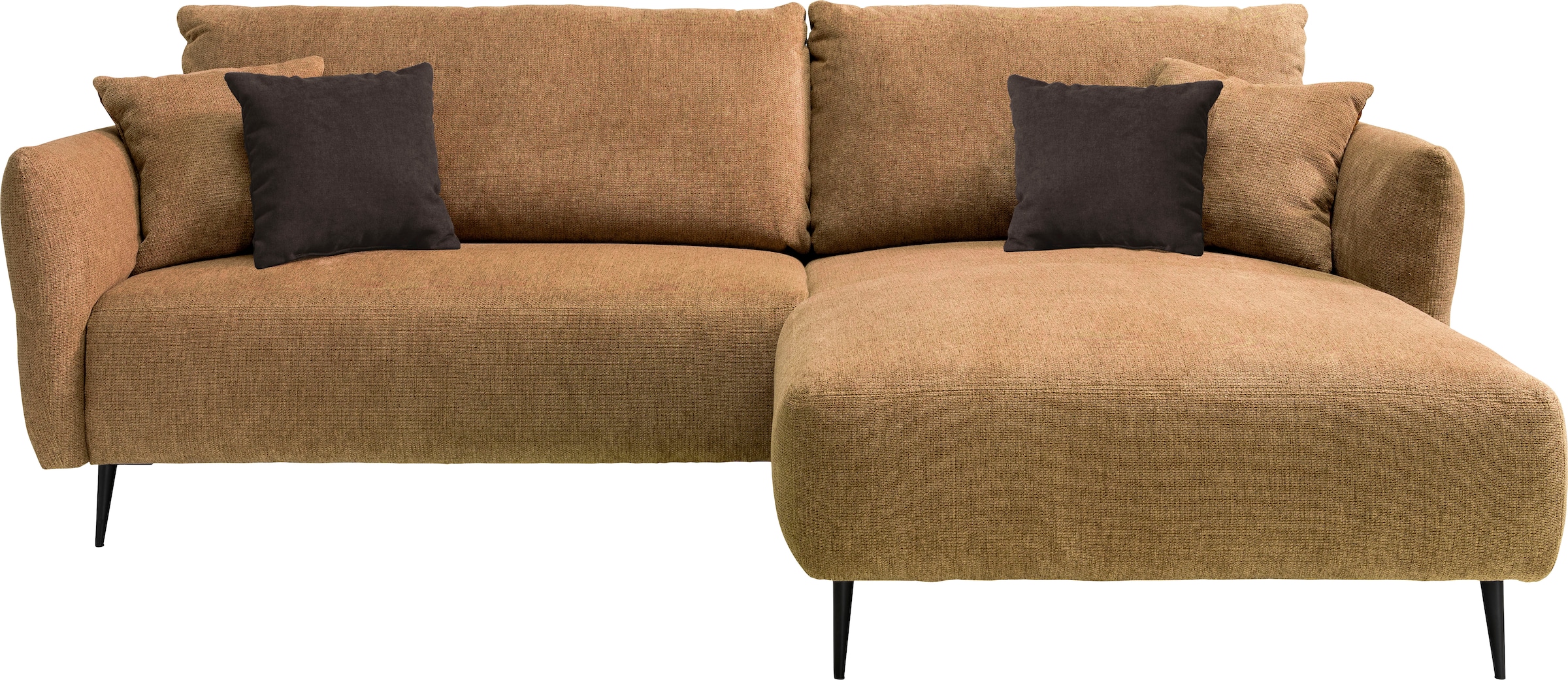 INOSIGN Ecksofa »Amarena L-Form«, inklusive Armlehnenverstellfunktion, 4x Zierkissen gratis
