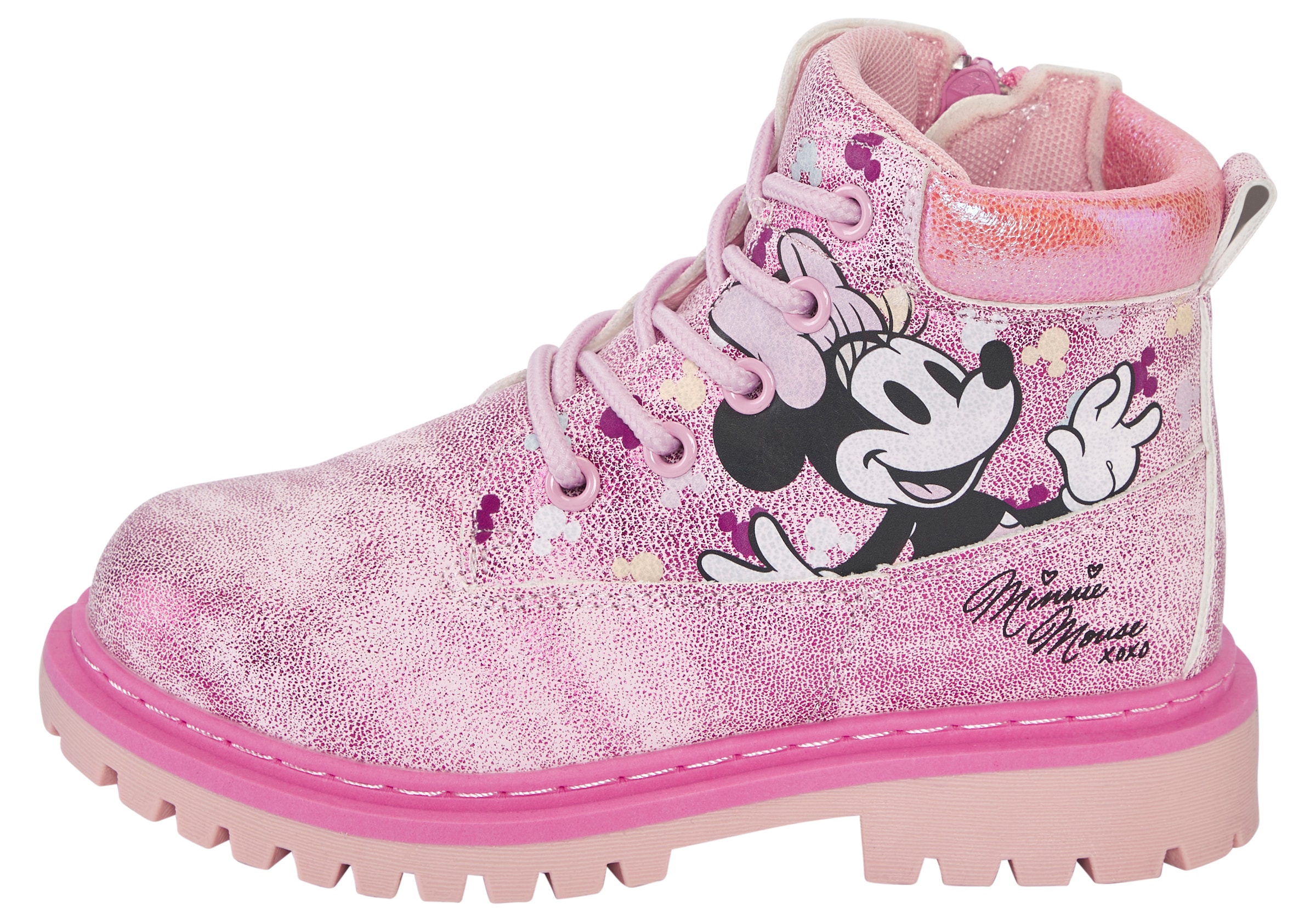 Disney Schnürboots »MINNIE«  Winterschuhe, Winterboots, Schnürstiefel, Winterstiefel