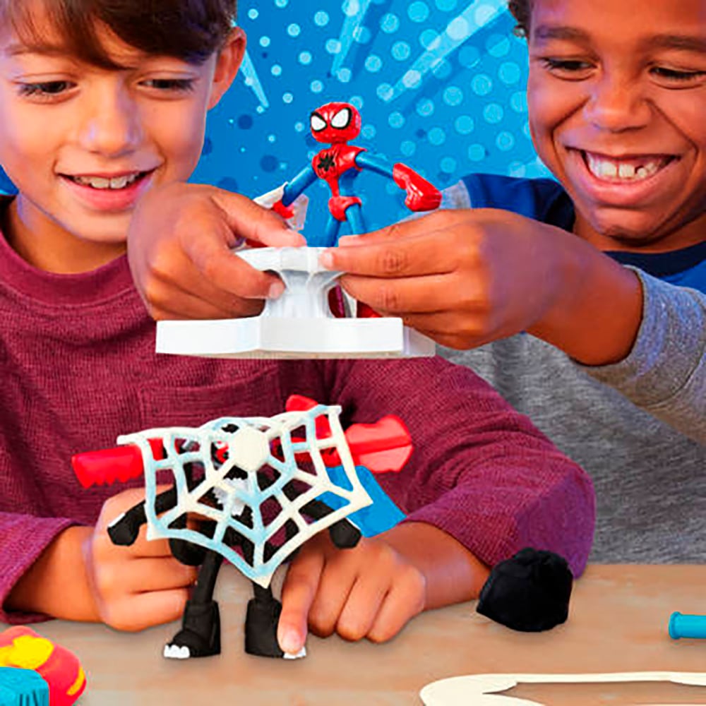 Hasbro Knete »Play-Doh Marvel, Spider-Man Netz-Action Knetset«