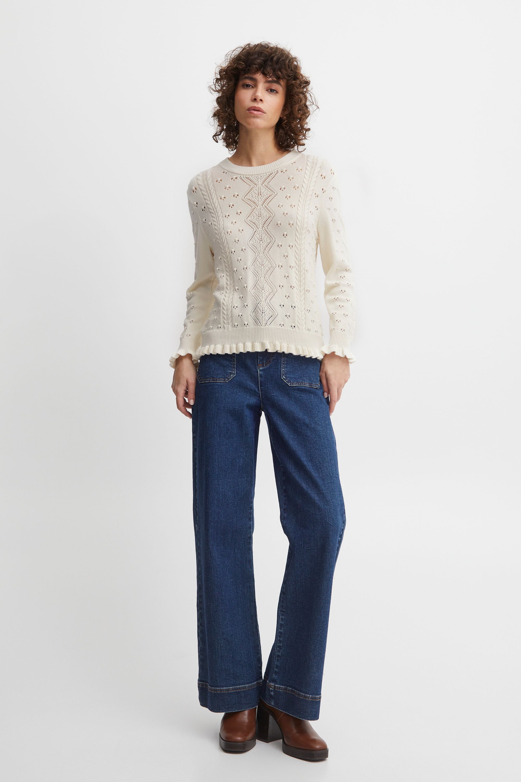 ATELIER RÊVE Strickfleece-Pullover »Strickpullover IRFanto«