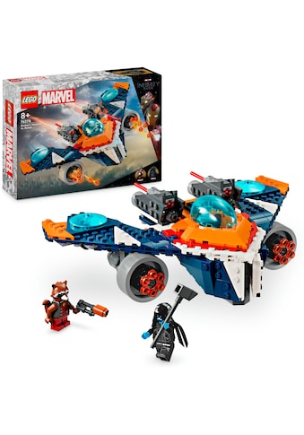 Konstruktionsspielsteine »Rockets Raumschiff vs. Ronan (76278), LEGO Super Heroes«,...