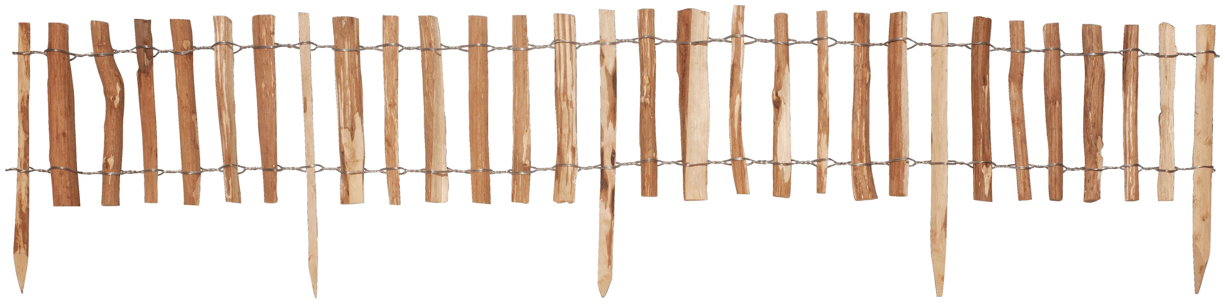 Kiehn-Holz Beetumrandung »Mini-Haselnuss-Beetgrenze«, Abstand 3-4 cm