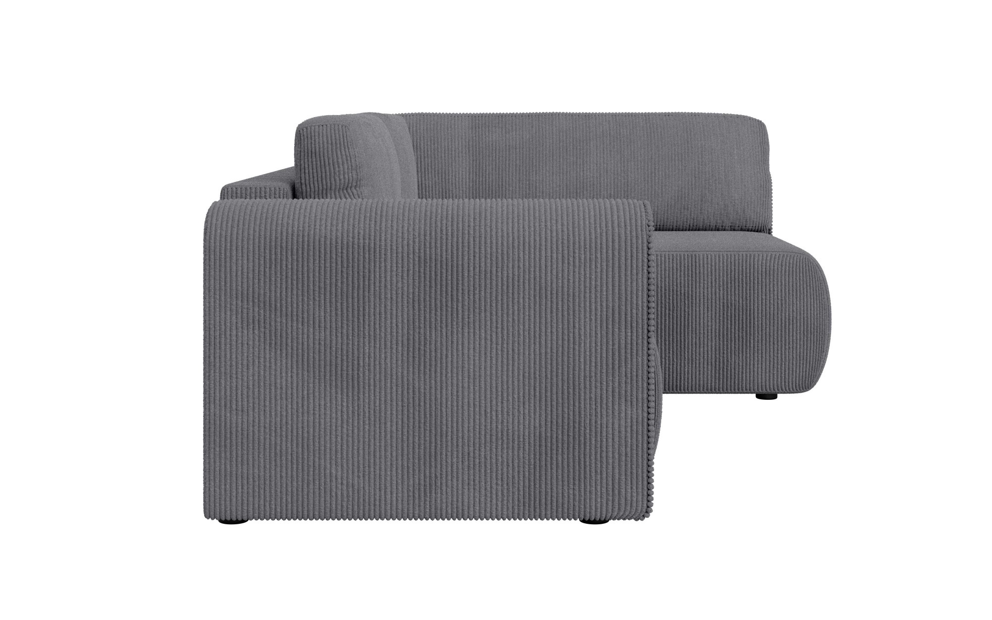INOSIGN Ecksofa »Zacharia wahlweise Schlafsofa mit Bettkasten, B/T/H 250/166/86 cm«, L-Form mit Wellenunterfederung, Ottomane rechts oder links bestellbar
