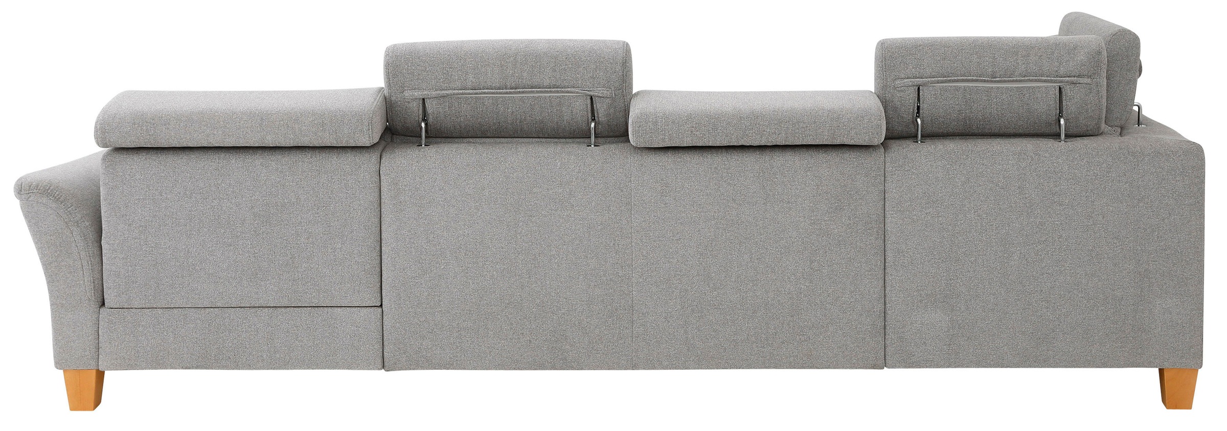 Home affaire Wohnlandschaft »Conville U-Form«, Kopfteilverstellung wahlweise mit Bettfunktion und Bettkasten