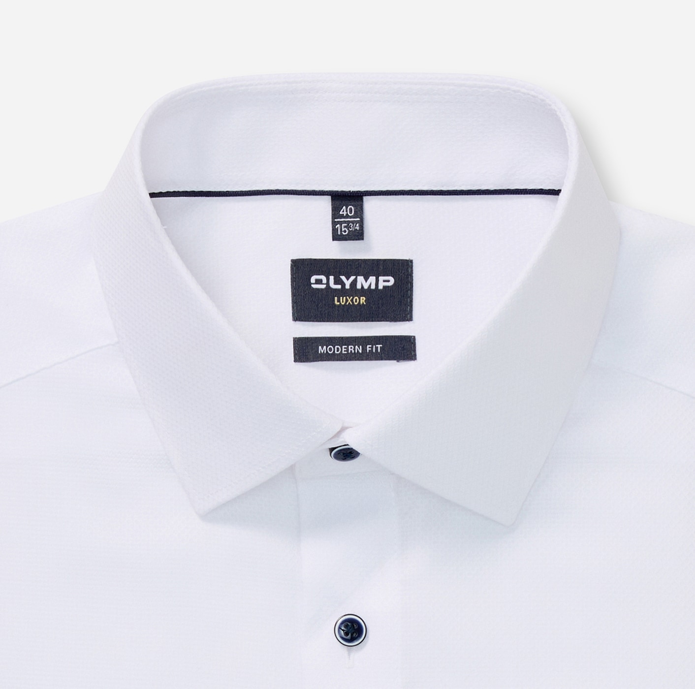 OLYMP Langarmhemd »Luxor« modern fit, New-Kentkragen, Businesshemd, verlängerter Arm