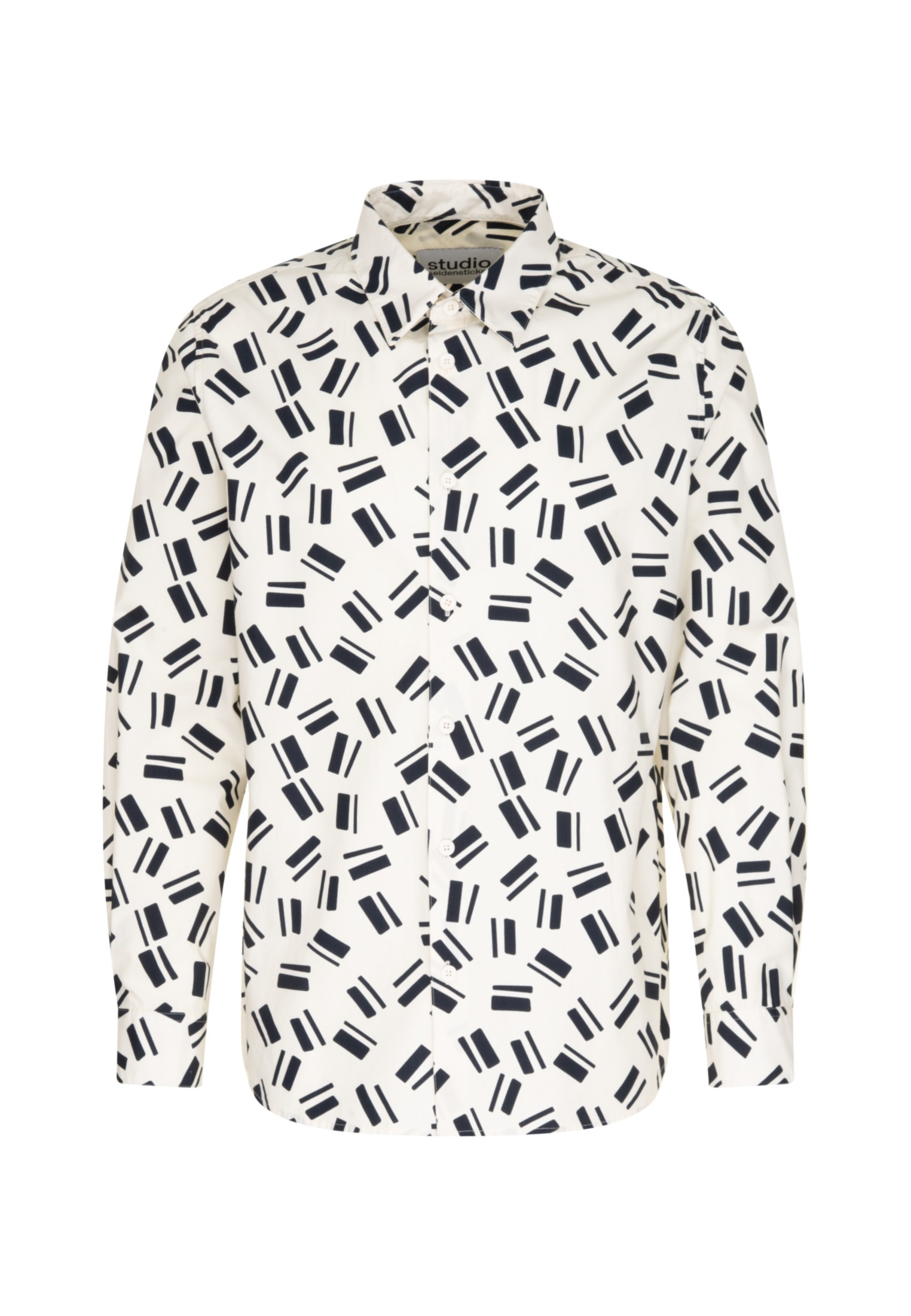 studio seidensticker Businesshemd »Studio« Regular Langarm Kentkragen Druck