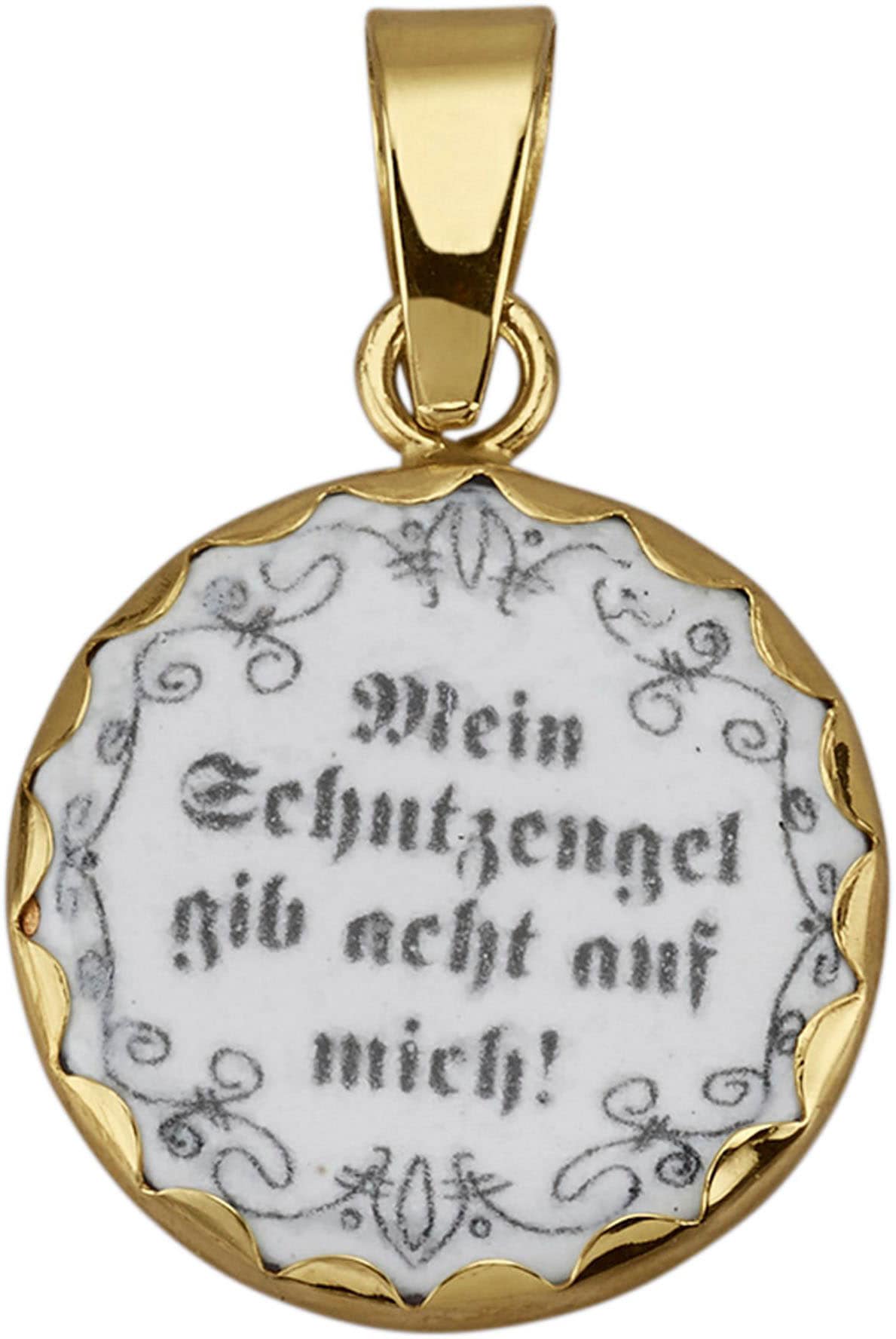 Firetti Engelanhänger »Schmuck Geschenk Gold 585 Halsschmuck Anhänger für Halskette Engel«