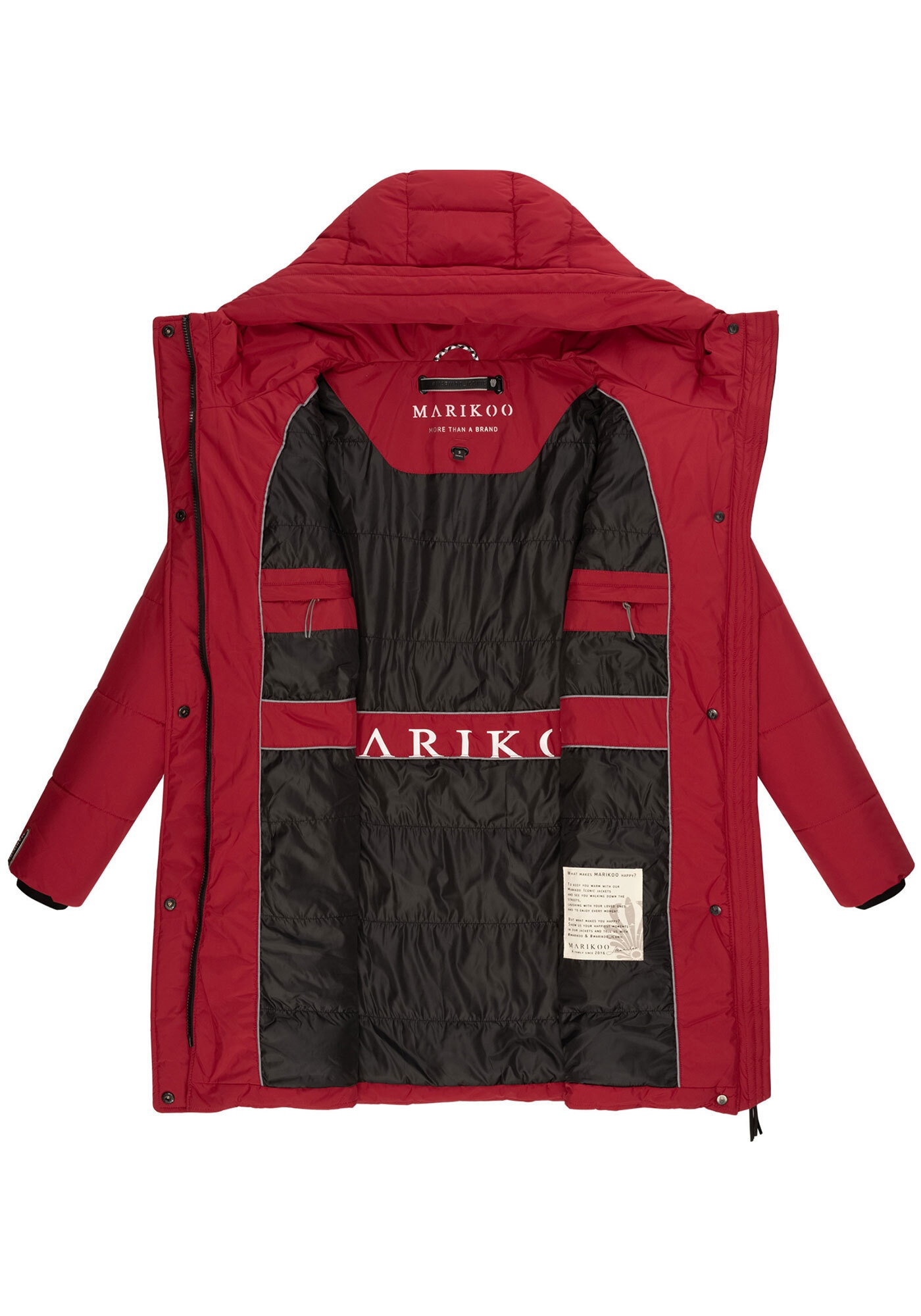 Marikoo Winterjacke »Marikoo Karumikoo XVI Damen Winterjacke B987«