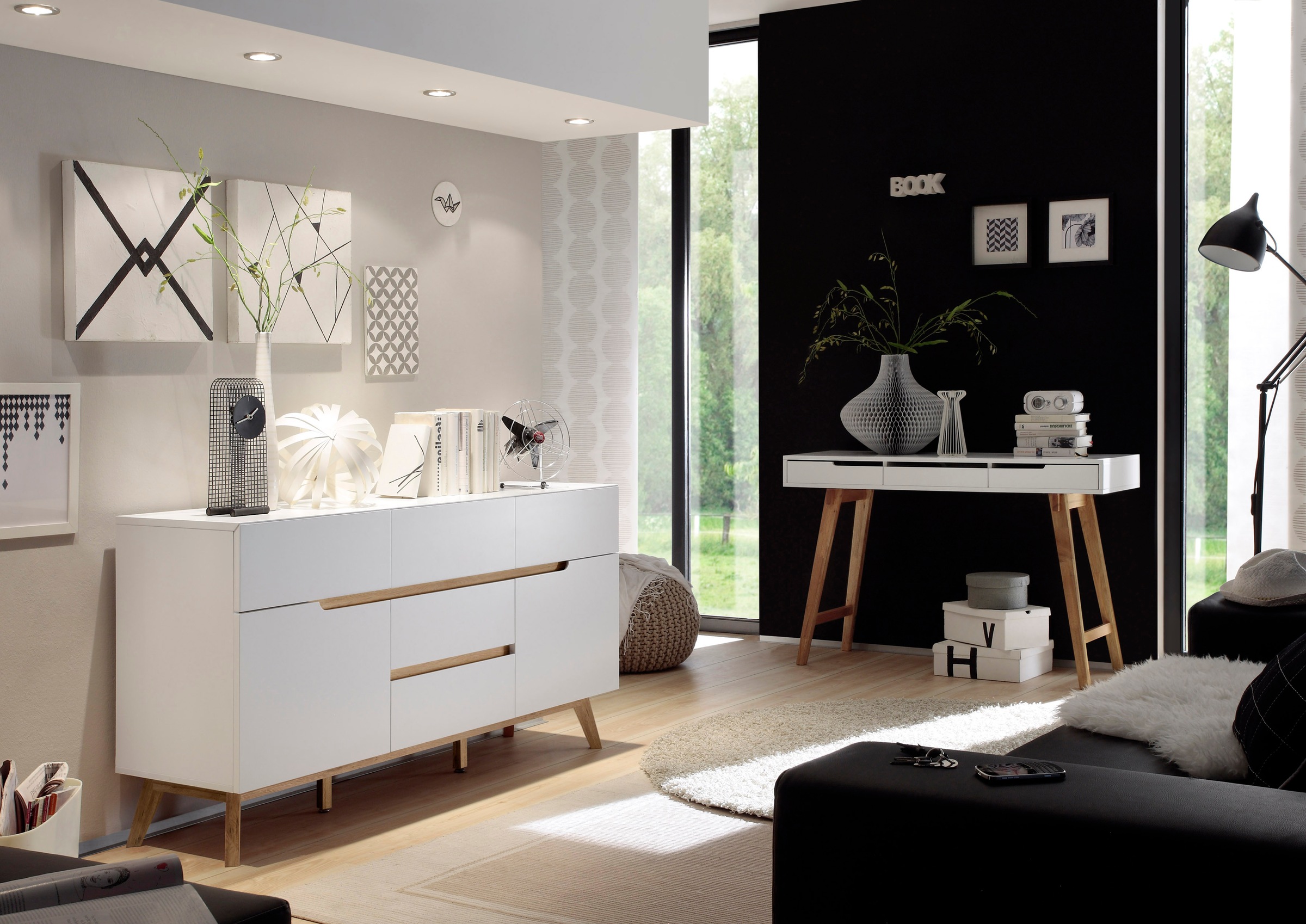 MCA furniture Sideboard »Cervo«, Breite ca. 145 cm