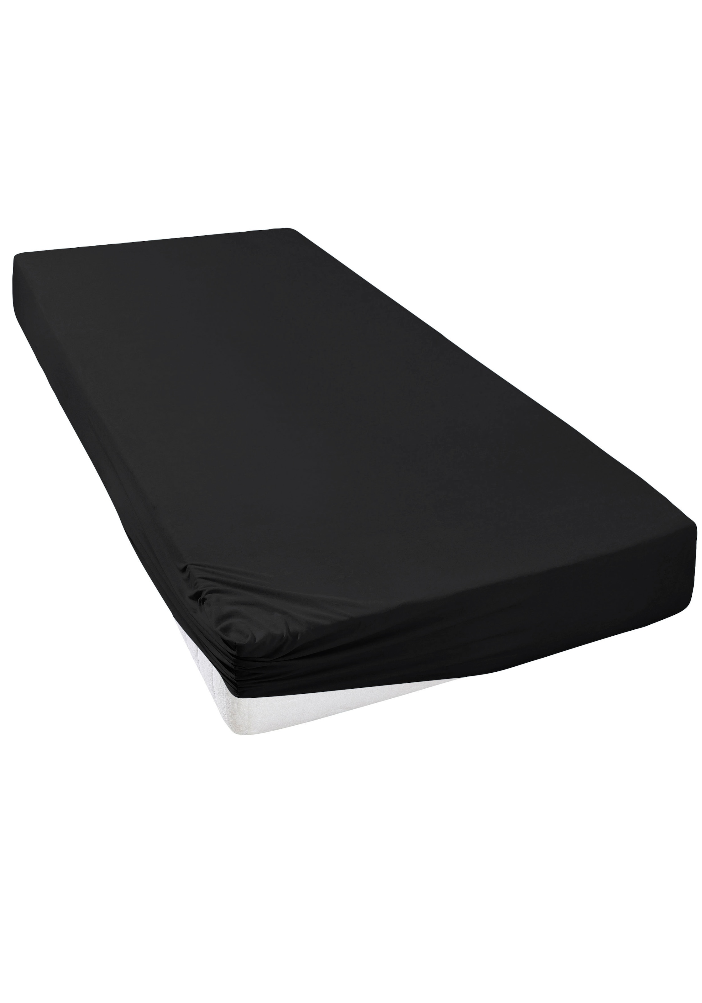 OTTO home Spannbettlaken "SOUCY aus Baumwolle mit Elasthan, 160 g/m²" Premium Bettlaken für Matratzen bis 30 cm Höhe, optimale Passform
