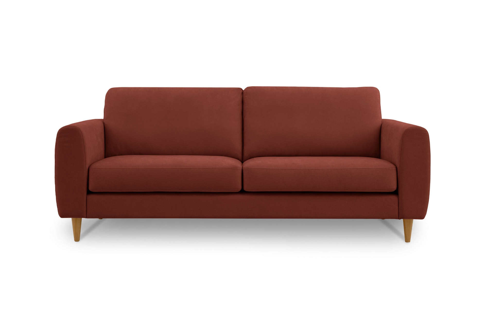 OTTO home 3-Sitzer »Finnian« 212 cm, Chenille, elegante Massivholzfüße