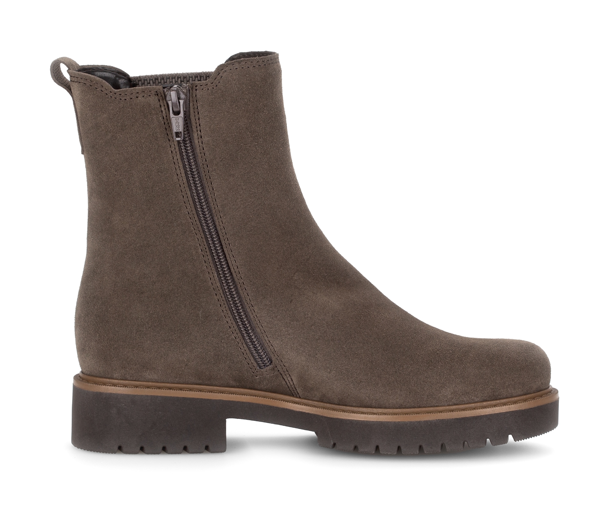 Gabor Chelseaboots »KOS«, Blockabsatz, Stiefelette in Komfortweite H (= sehr weit)