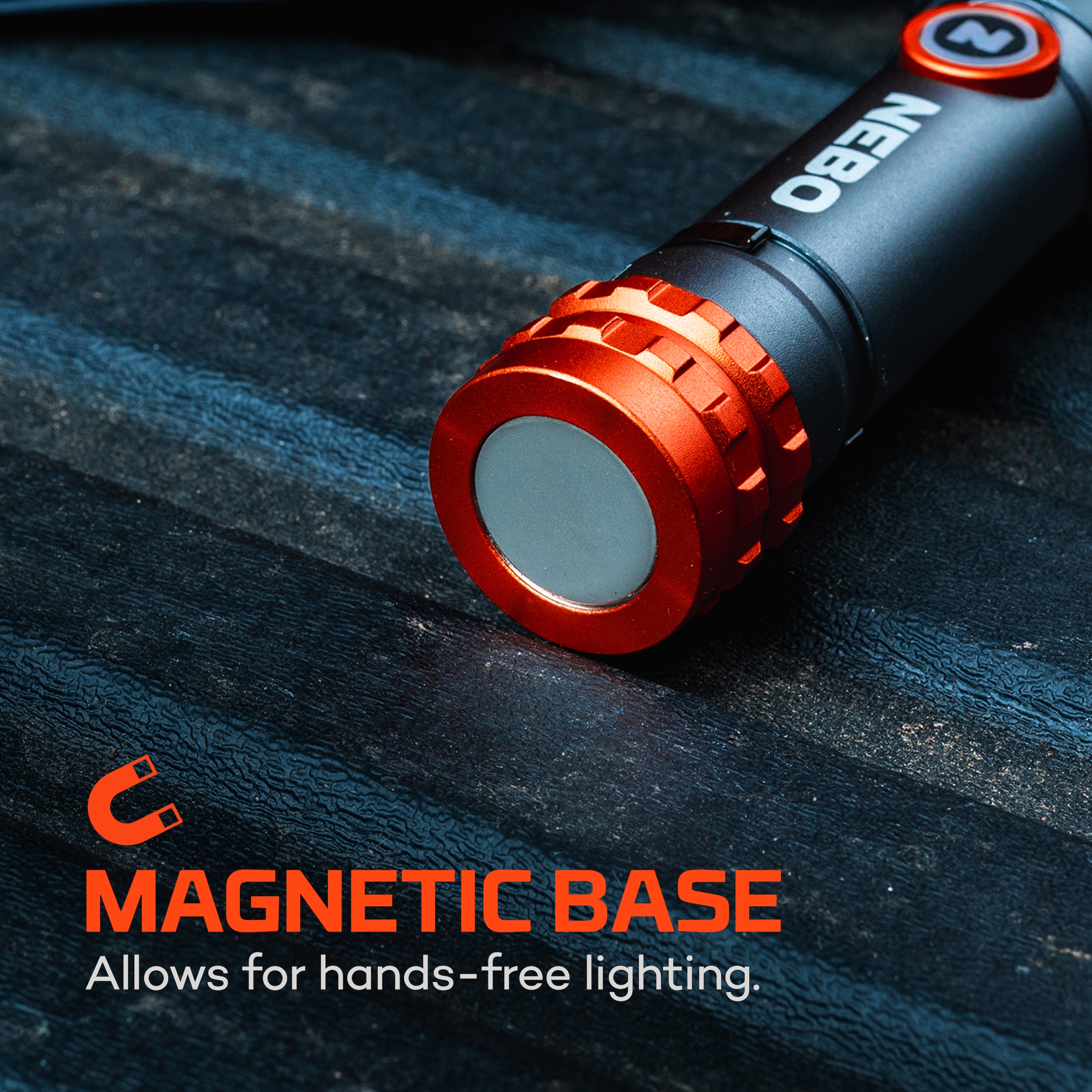NEBO LED Taschenlampe »Nebo DAVINCI™ 450L FLEX« Taschenlampe inkl. Ladekabel,  Flexibel mit Akku- oder Batteriebetrieb nutzbar