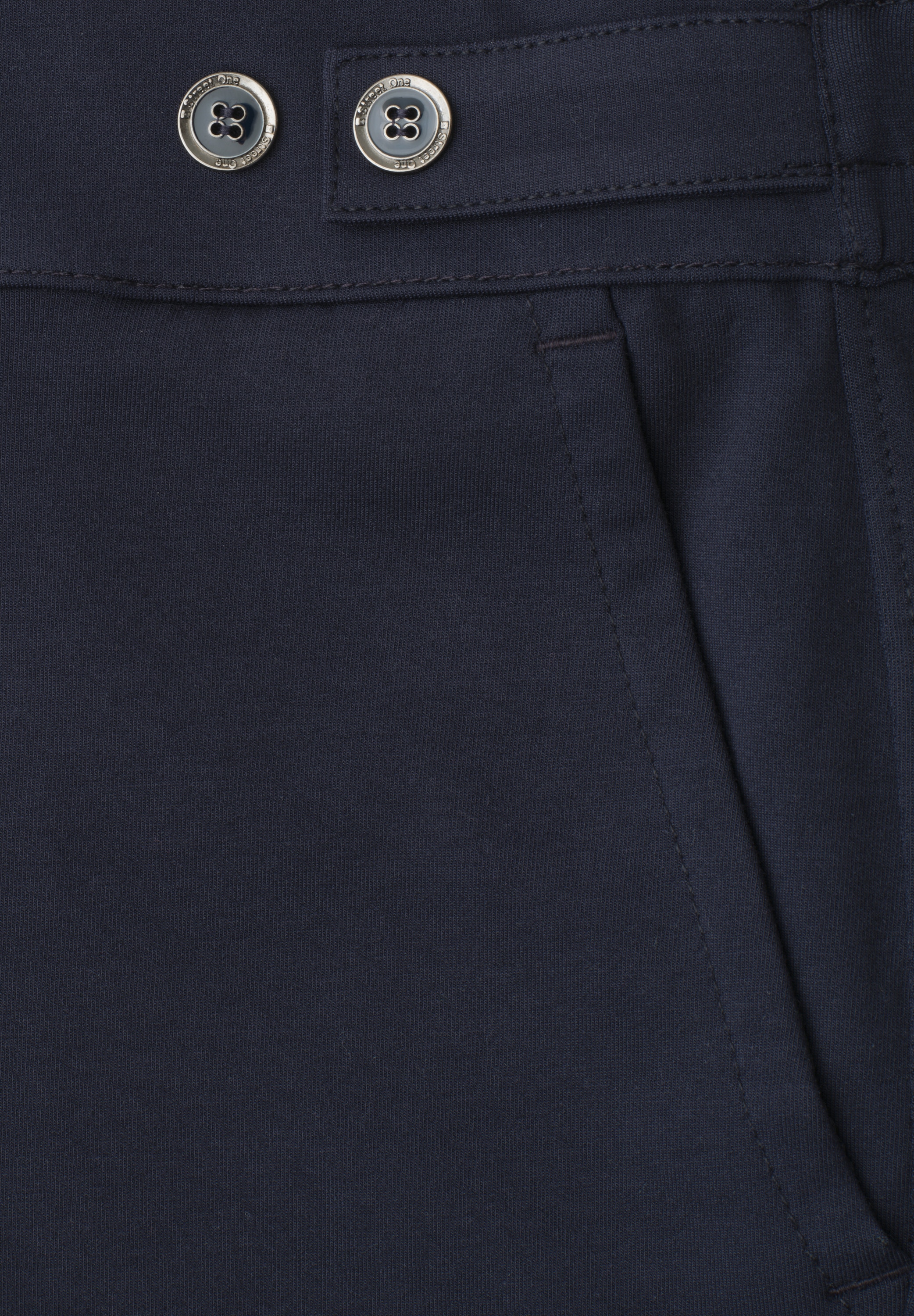 STREET ONE Stoffhose »Style Bonny Scuba«  mit Stretch