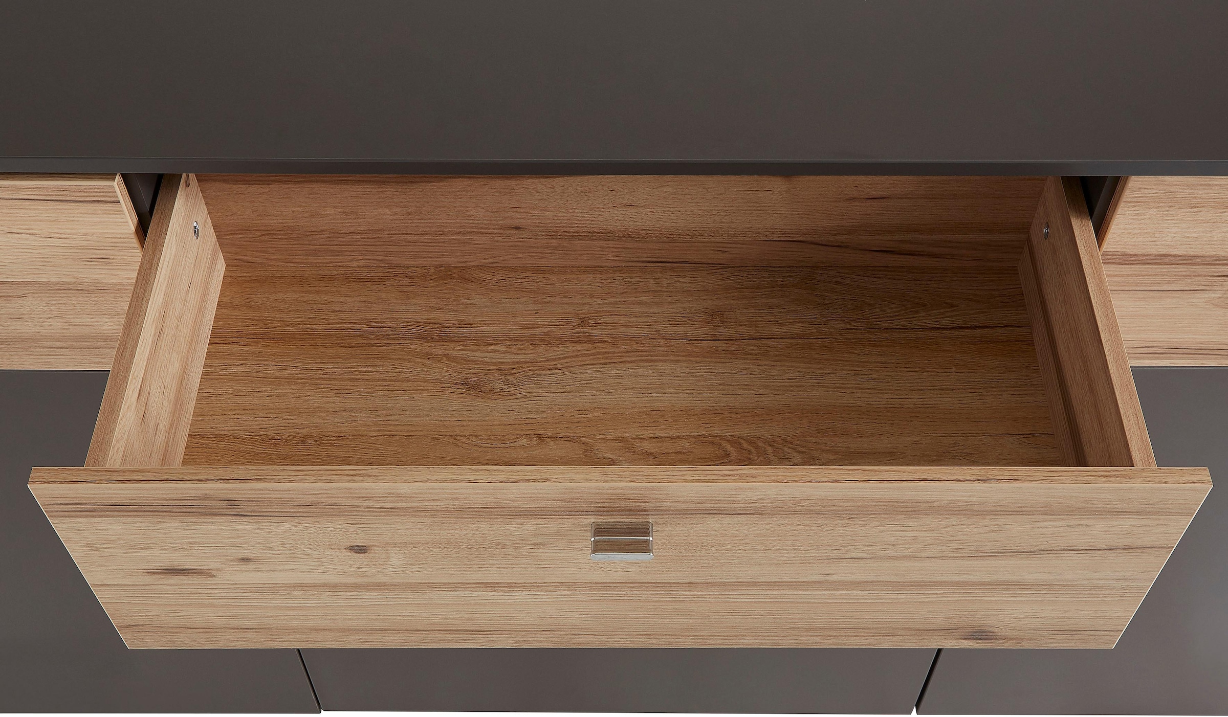 FORTE Sideboard »Como«, Kommode, Stauraumschrank, LED Beleuchtung, Soft Close, Stauraum