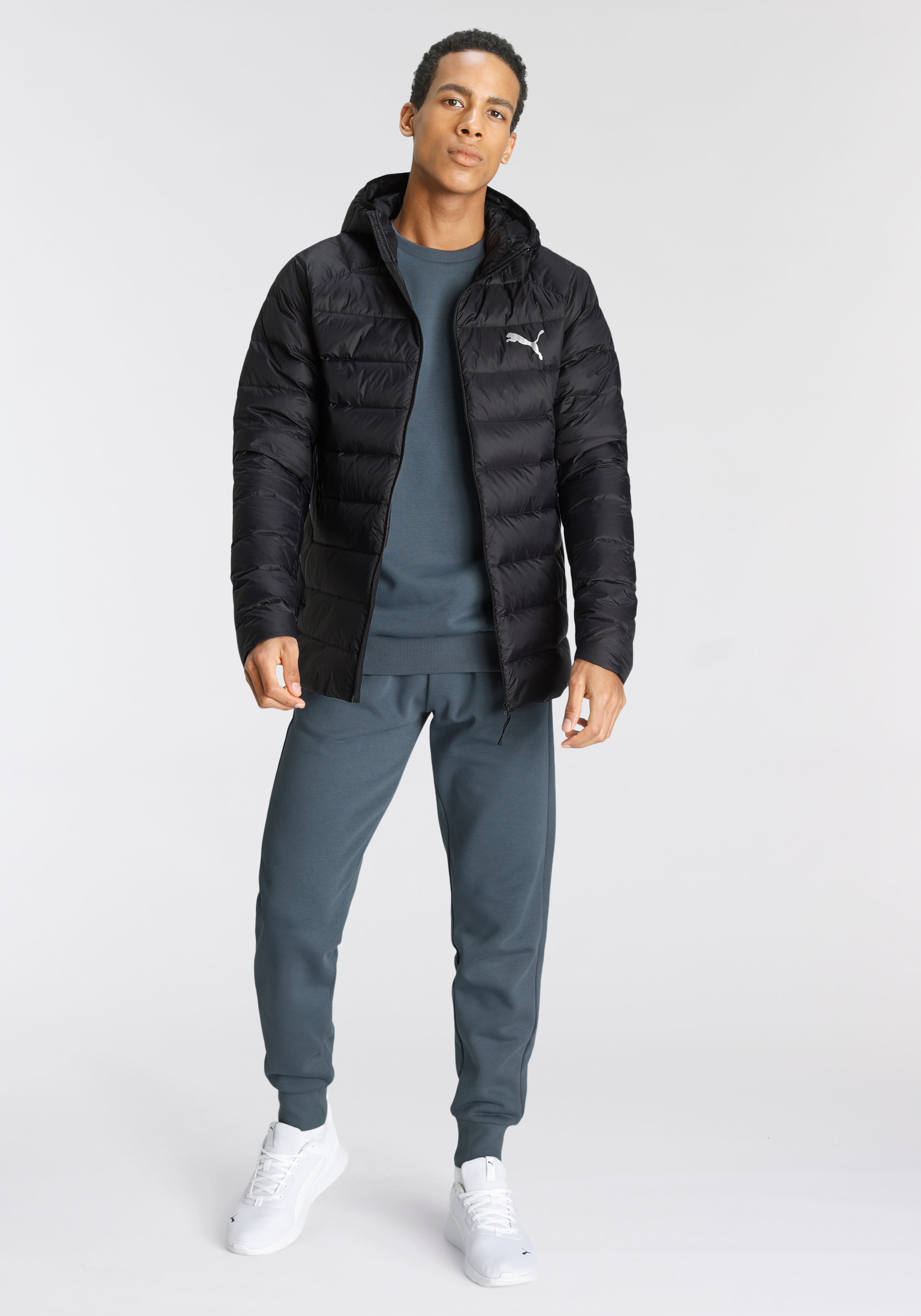 PUMA Daunenjacke »PACKLITE HOODED DOWN JACKET«, mit Kapuze