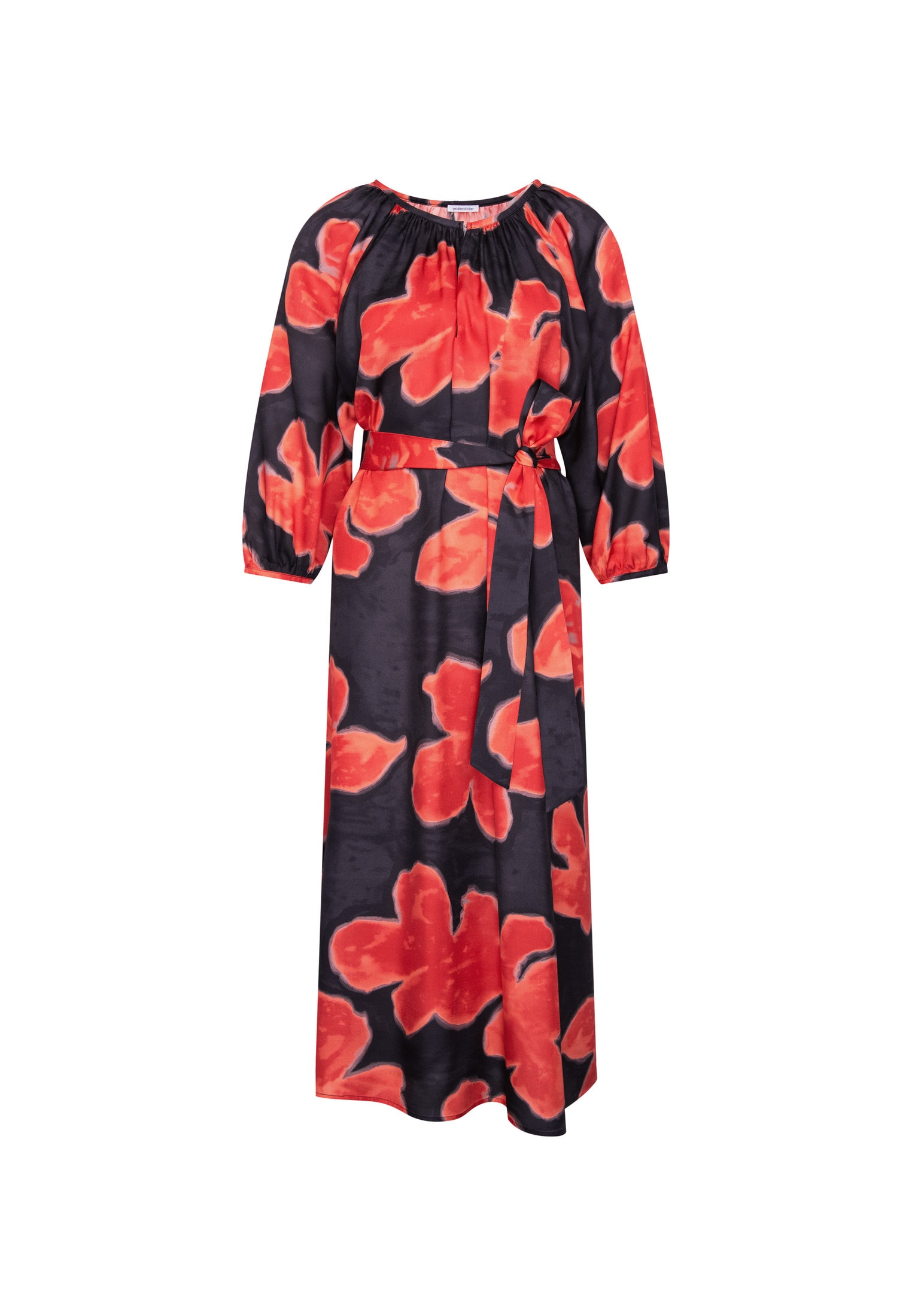 seidensticker Sommerkleid 3/4 Rundhals Druck