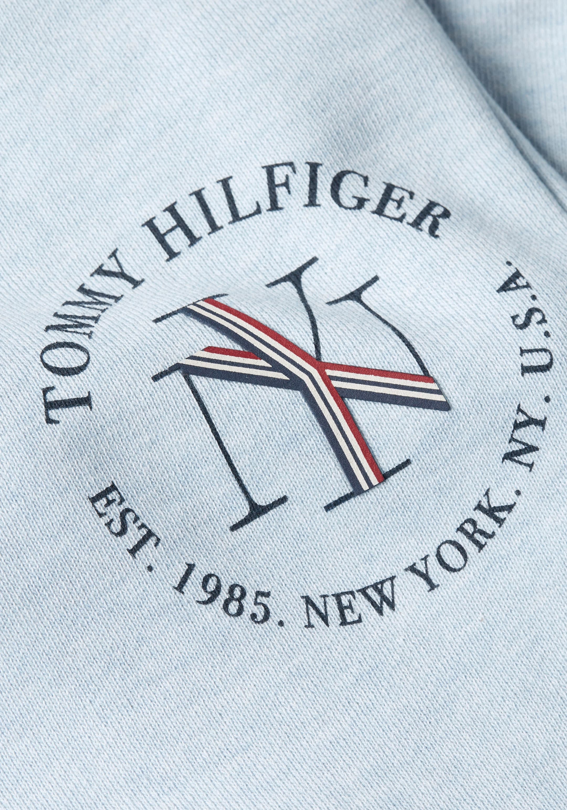 Tommy Hilfiger Sweatpants Markenlabel bei ♕ »TAPERED SWEATPANTS«, NYC Tommy Hilfiger ROUNDALL mit