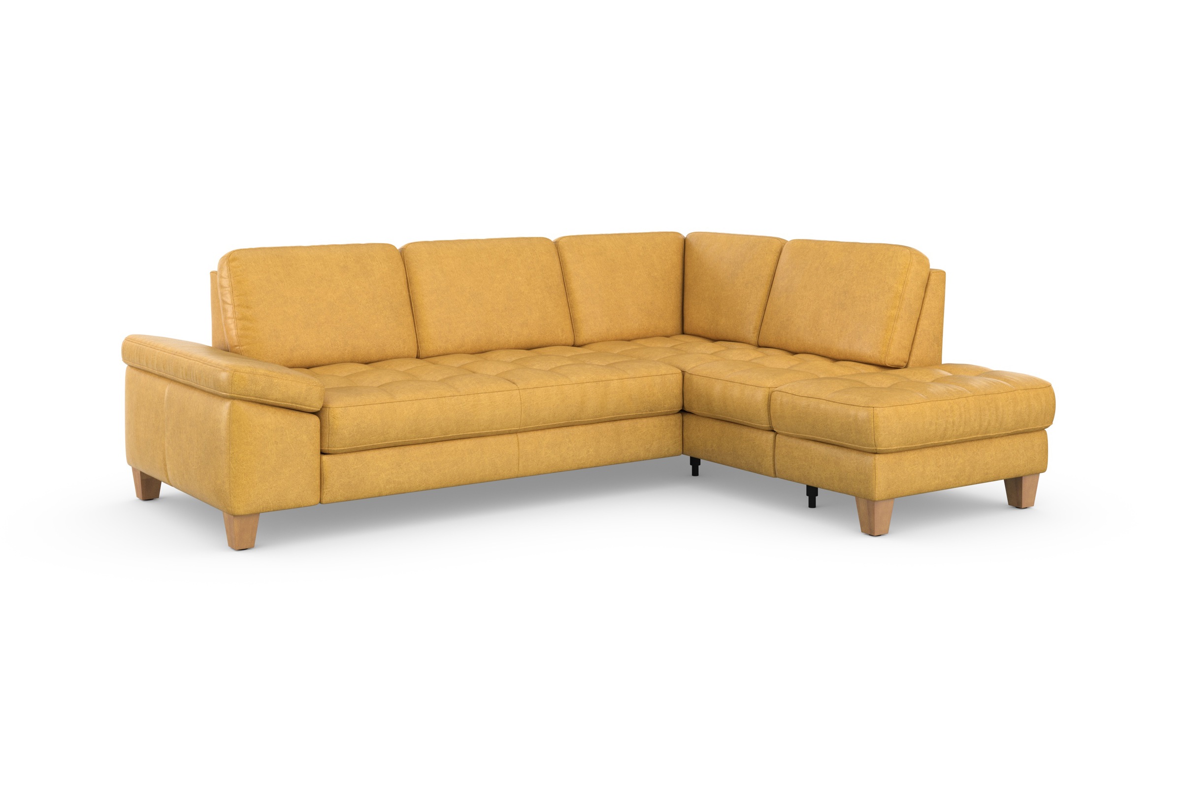 sit&more Ecksofa »Westham L-Form«, mit Ottomane, mit oder ohne Bettfunktion, Bettkasten, Verstellung