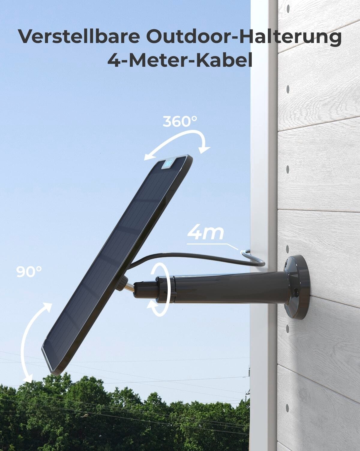 Reolink Solarladegerät »6W Solarpanel«