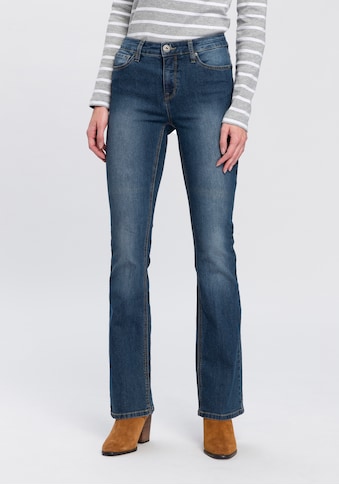 Bootcut-Jeans »Shaping«, High Waist