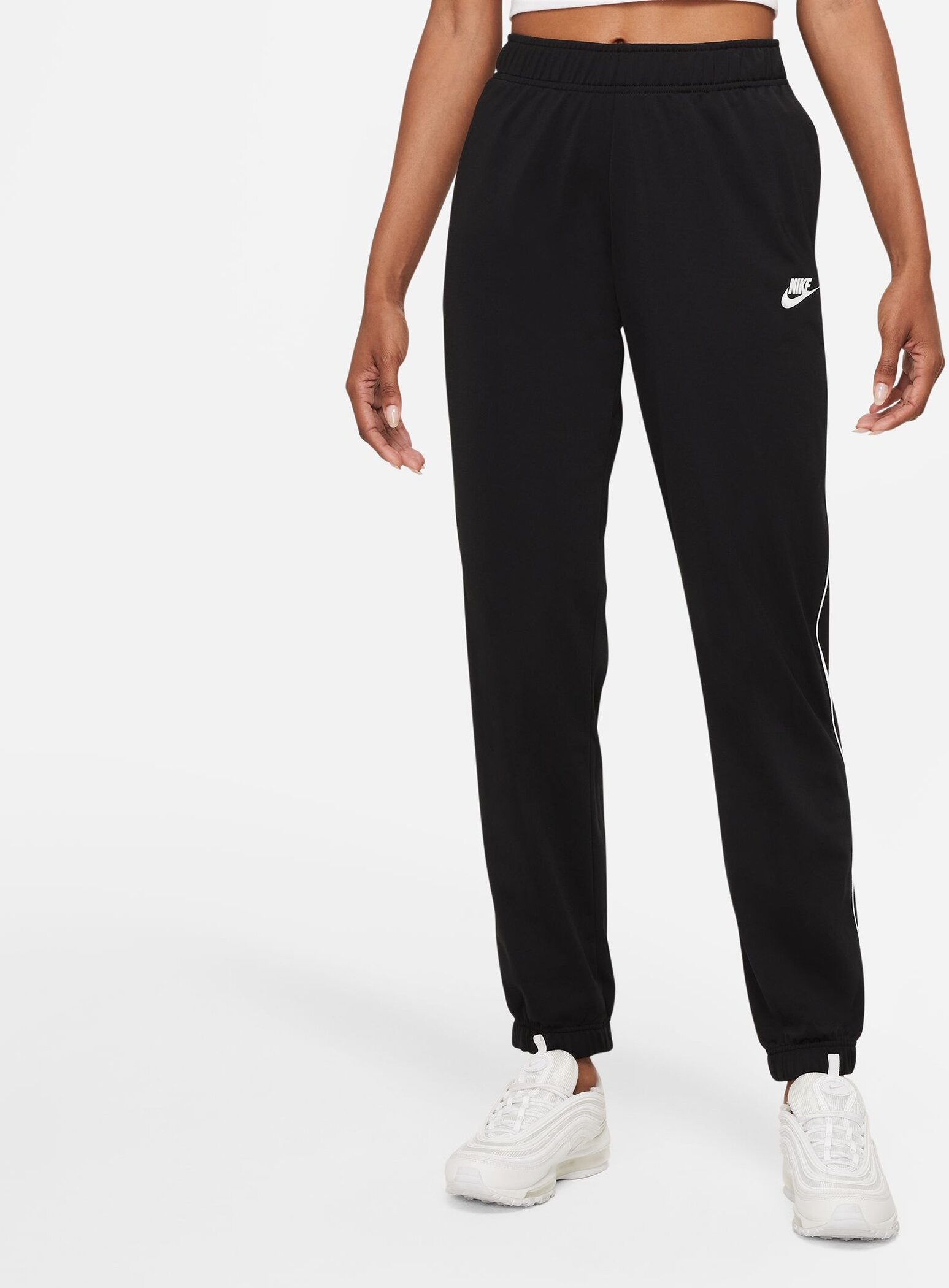 Nike Sportswear Trainingsanzug »Women's Fitted Track Suit«, (Set, 2 tlg.), Bequemer Basic Damen Sportanzug