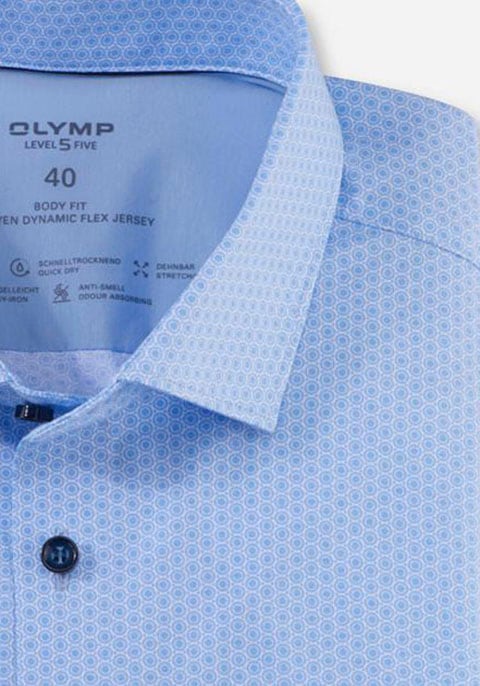 OLYMP Kurzarmhemd »Level 5«, in 24/7 Dynamic Flex Quality bei ♕ | Klassische Hemden