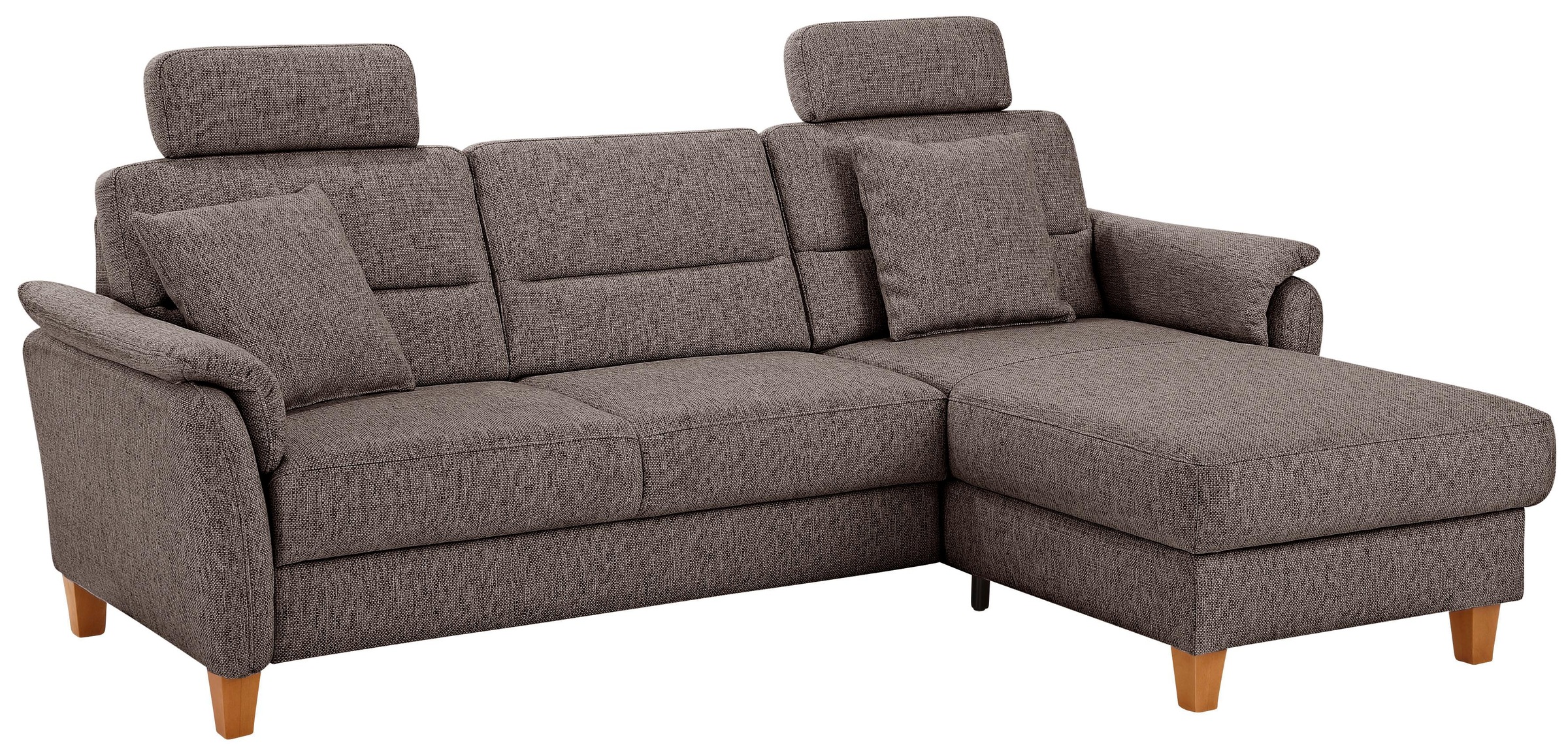 Home affaire Ecksofa »Palmera L-Form, B: 244 cm«, optional Bettfunktion & Bettkasten, Federkern