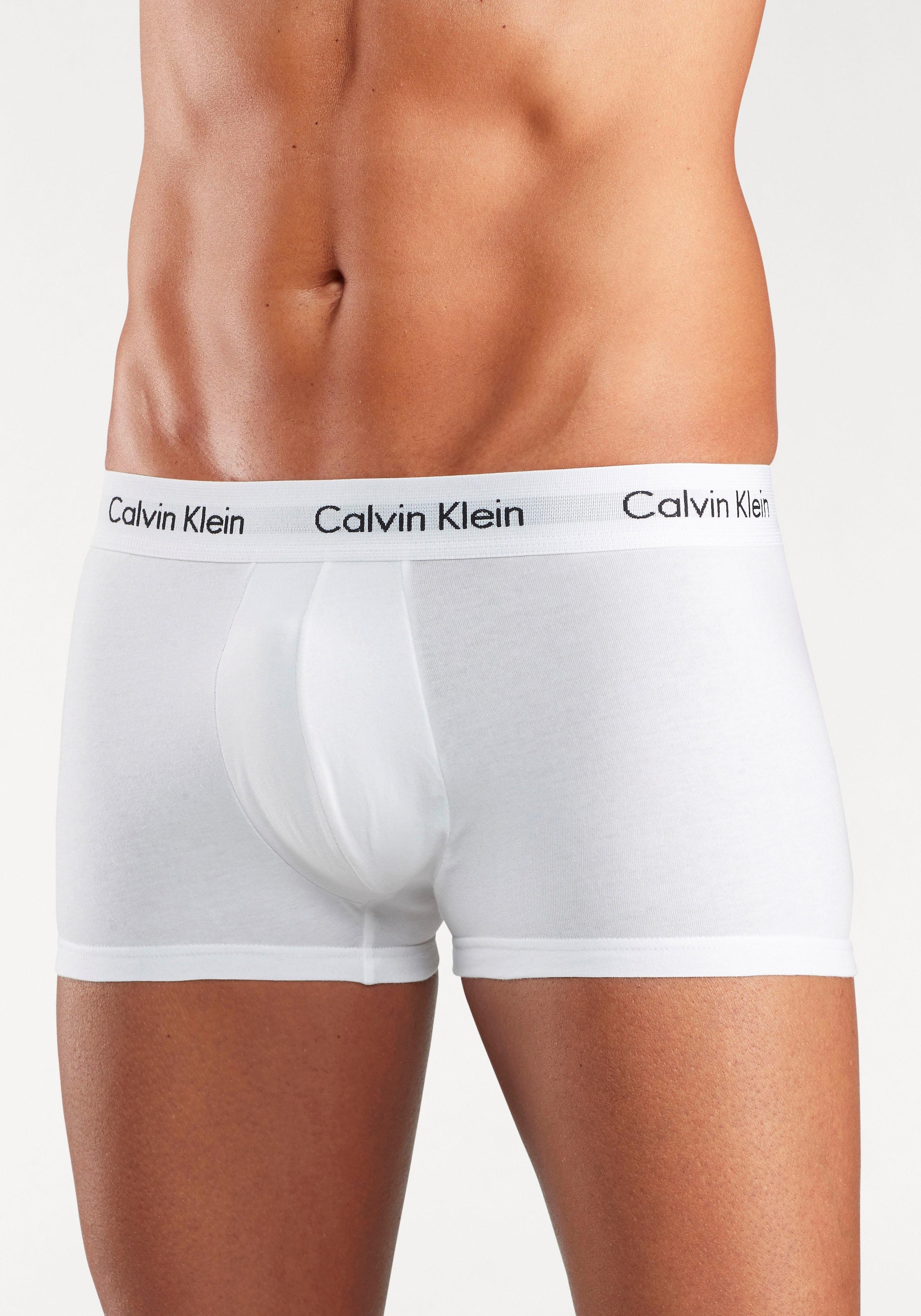 Calvin Klein Underwear Hipster, (3 St.), mit weißem Webbund