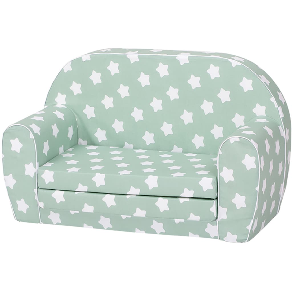 Knorrtoys® Sofa »Green White Stars«